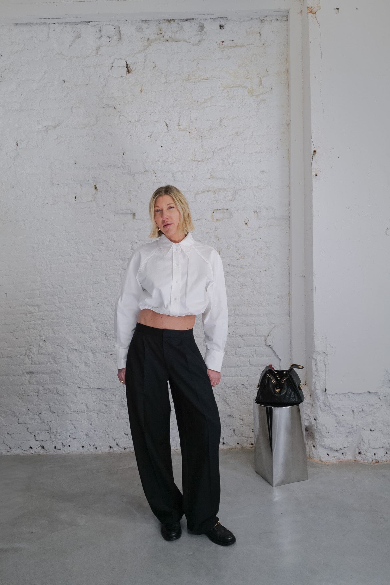 SOFIE ELASTIC SHIRT SHIRT KURE