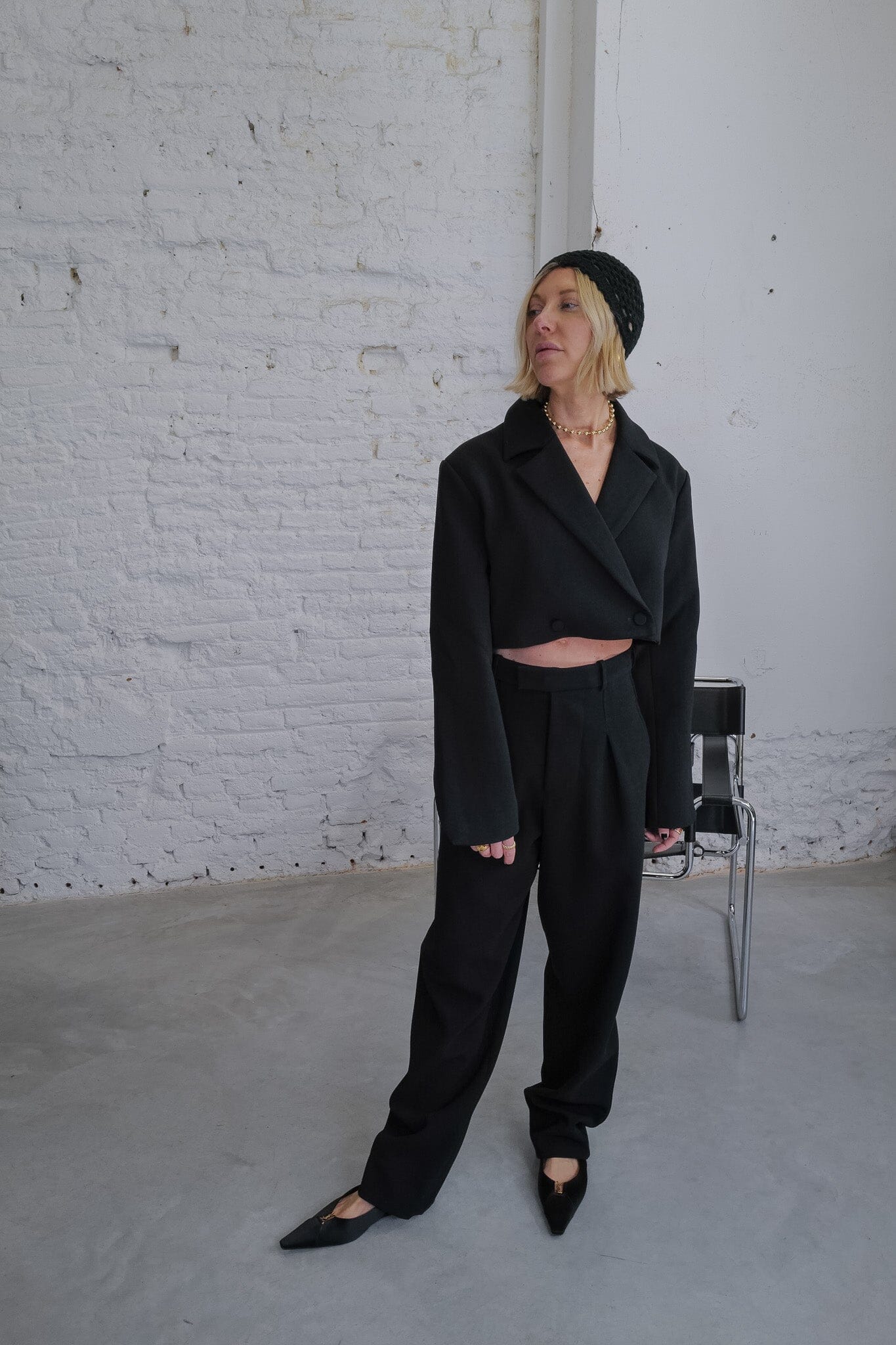 JONOS CROPPED HEAVY BLAZER BLAZER KURE
