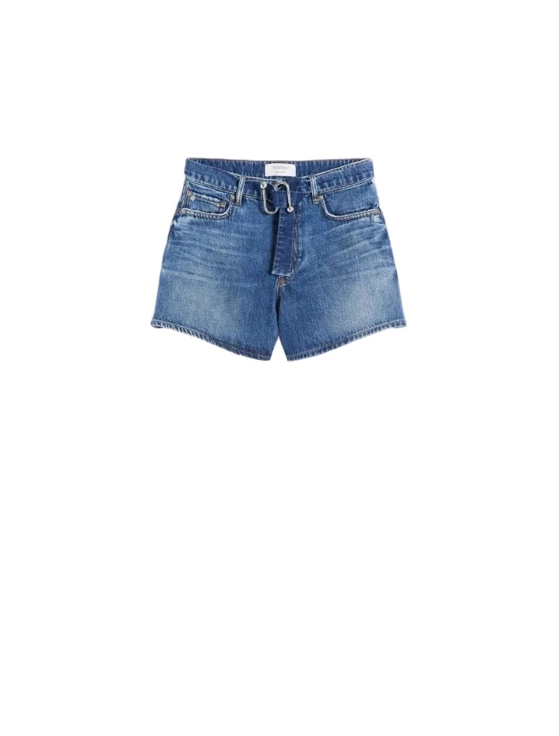 FIESTA DENIM SHORT IN BLUE DENIM SHORT MAXMARA