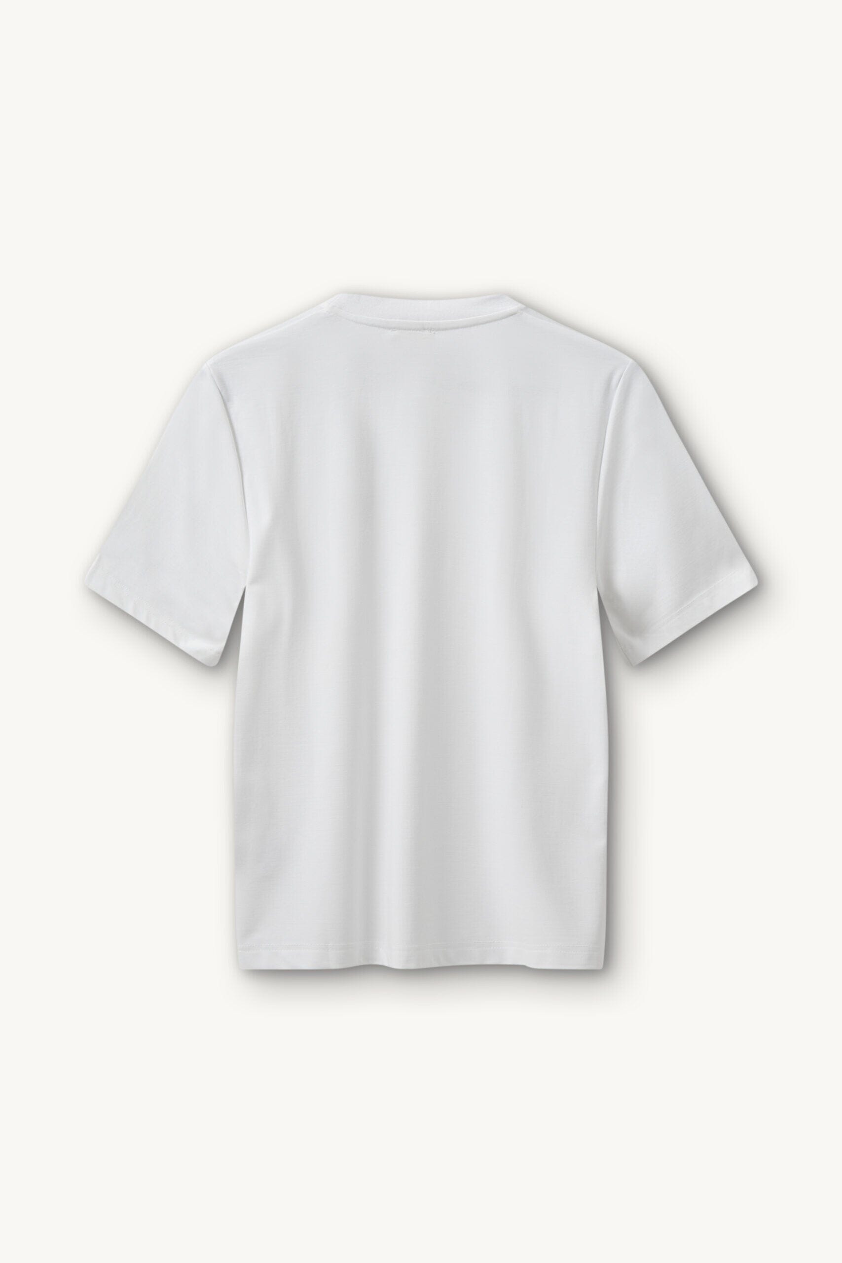 THE GARMENT-TG LOGO TEE-WHITE LOGO WHITE TEE THE GARMENT