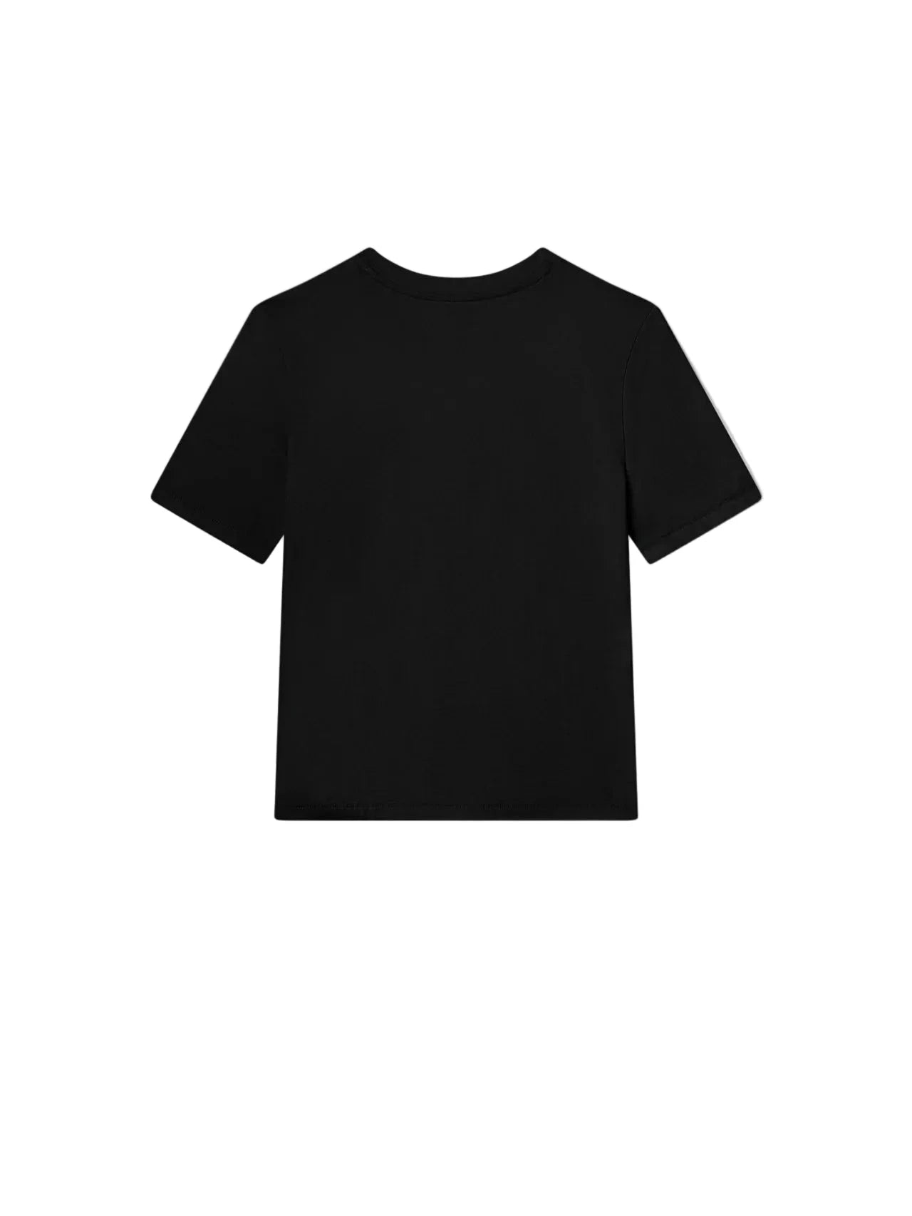 THE BABY TEE IN BLACK T-SHIRT FRAME