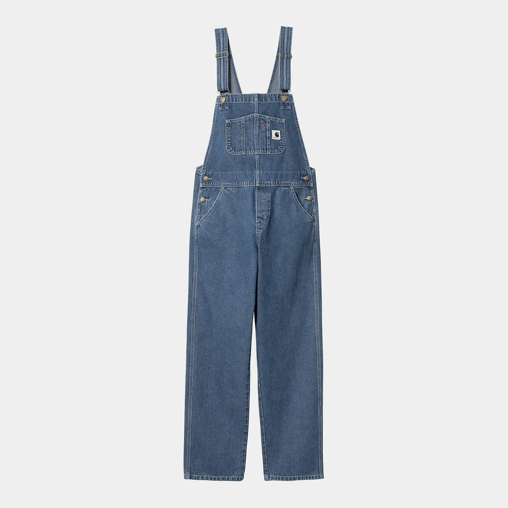 BIB OVERALL IN BLUE STONE WASHED OVERALL CARHARTT 