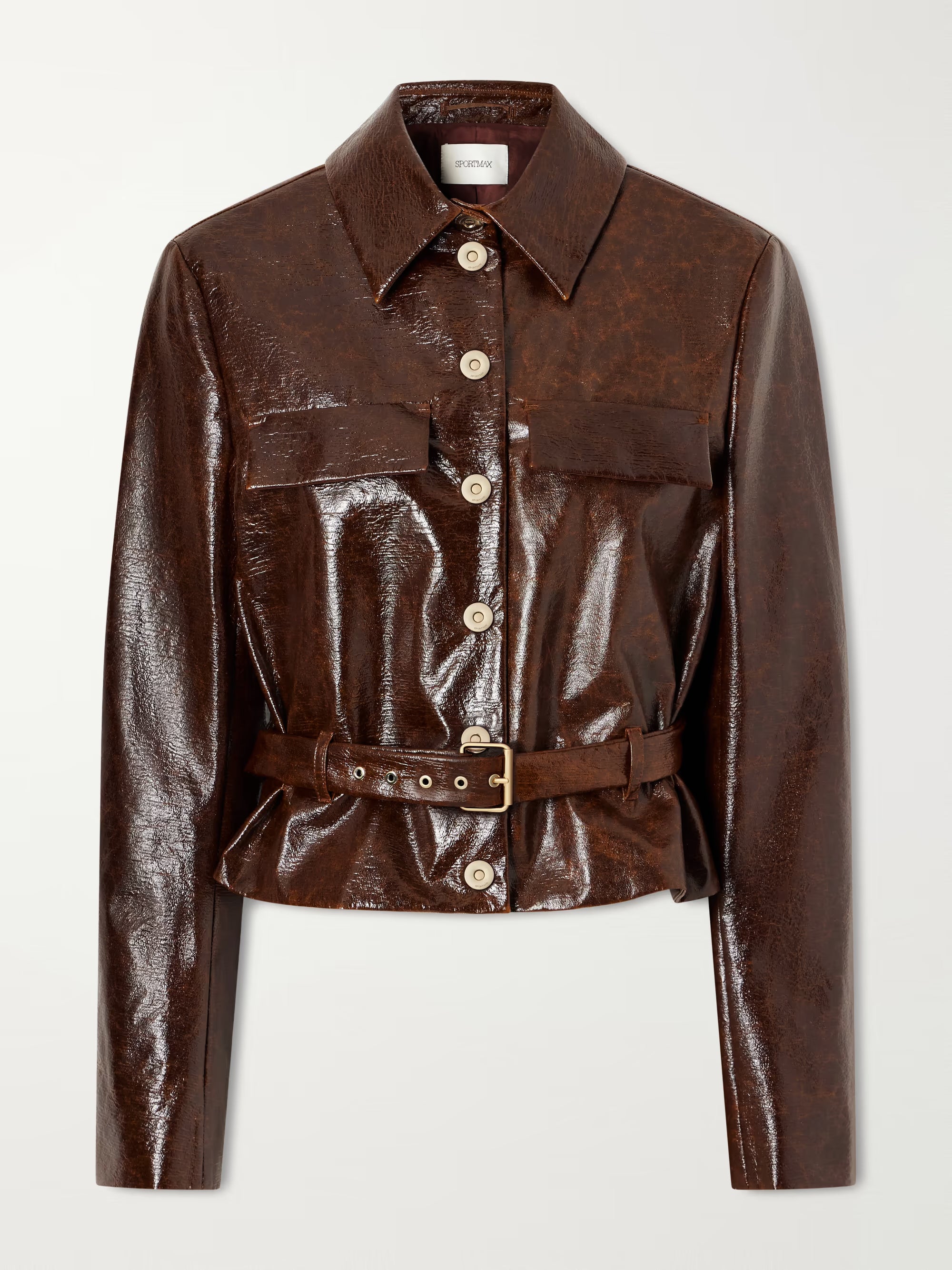 CANDITI JACKET IN BROWN JACKET MAXMARA