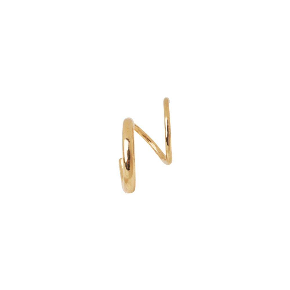 DOGMA GOLD PLATED EARRING EARRING MARIA BLACK