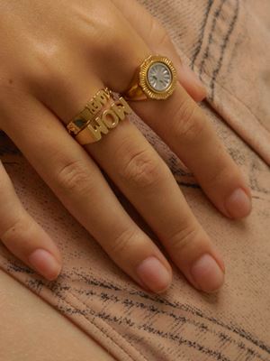 MOM RING GOLD jewelry MARIA BLACK