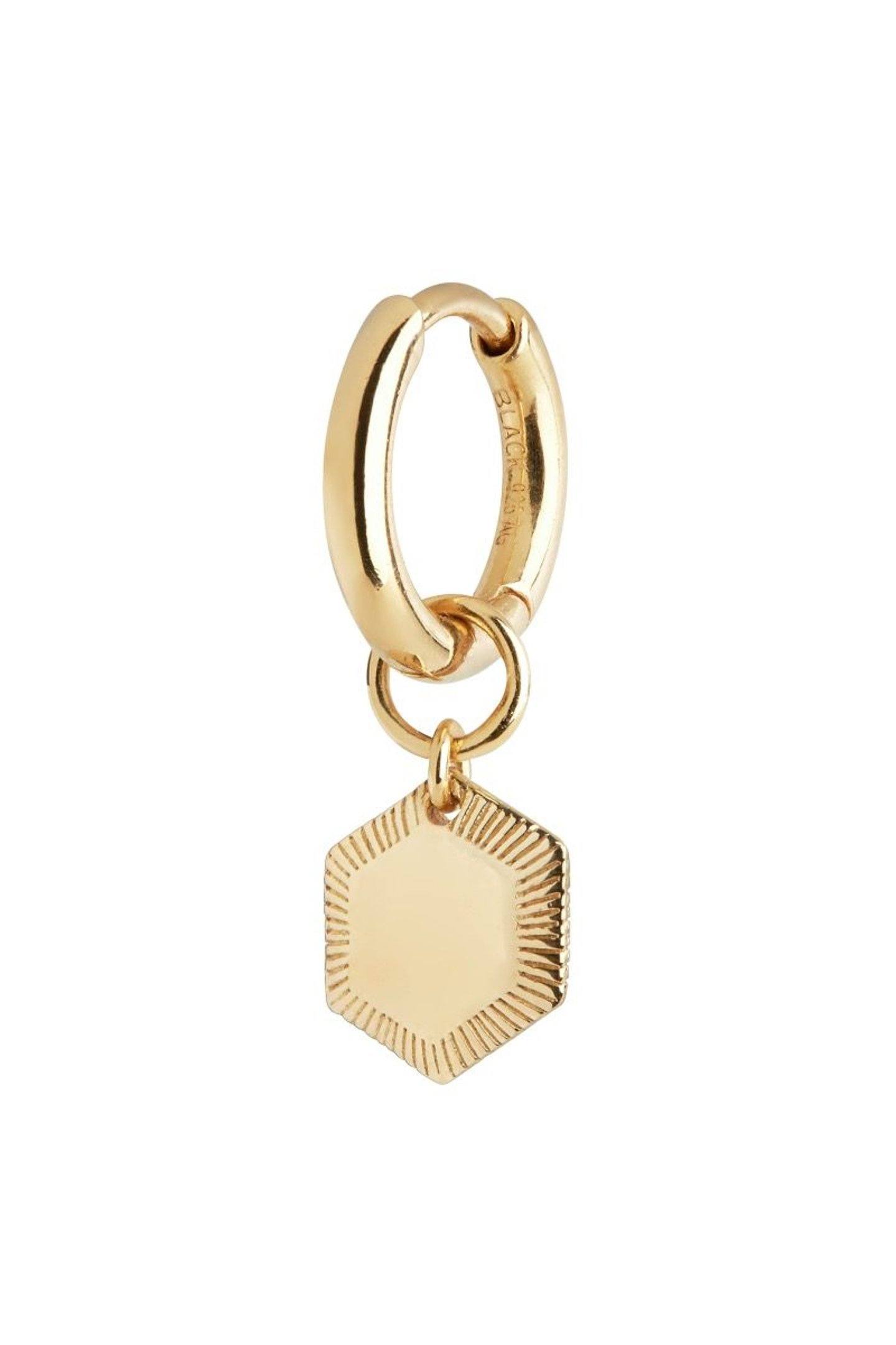 MARIA BLACK RAVELLO HUGGIE GOLD HP jewelry MARIA BLACK