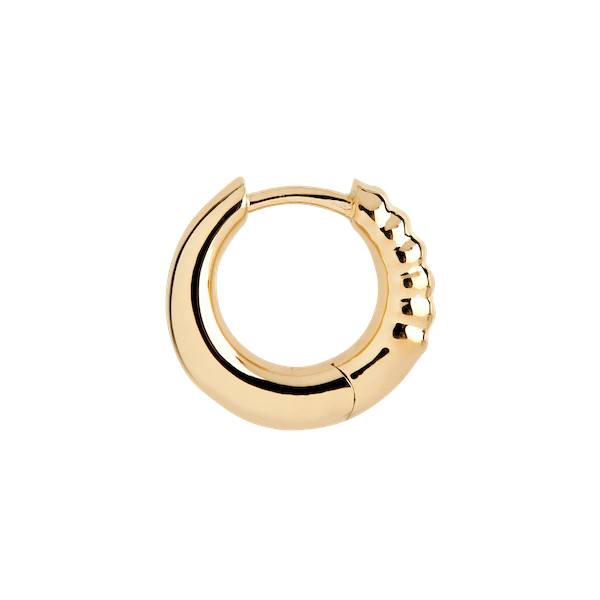 LAID BACK 8 HUGGIE IN GOLD HUGGIE MARIA BLACK