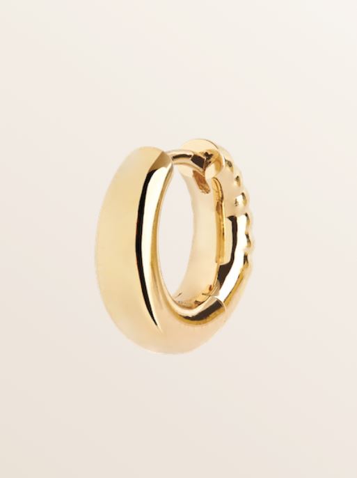 LAID BACK 8 HUGGIE IN GOLD HUGGIE MARIA BLACK