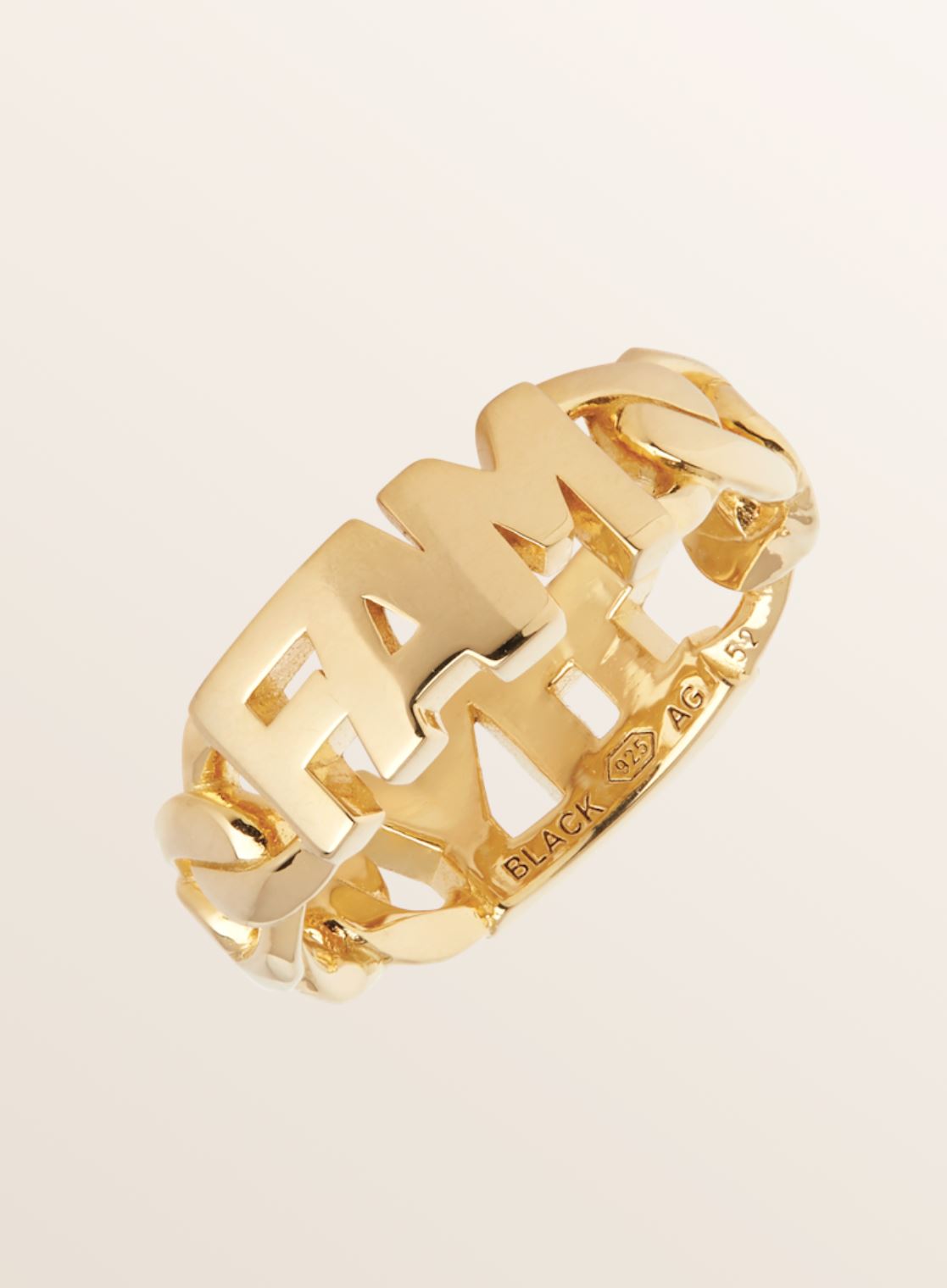 FAM GOLD PLATED RING jewelry MARIA BLACK