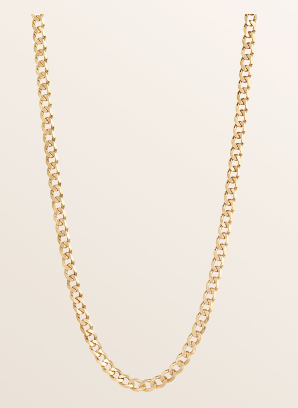 FORZA GOLD PLATED NECKLACE 43 CM JEWELRY MARIA BLACK