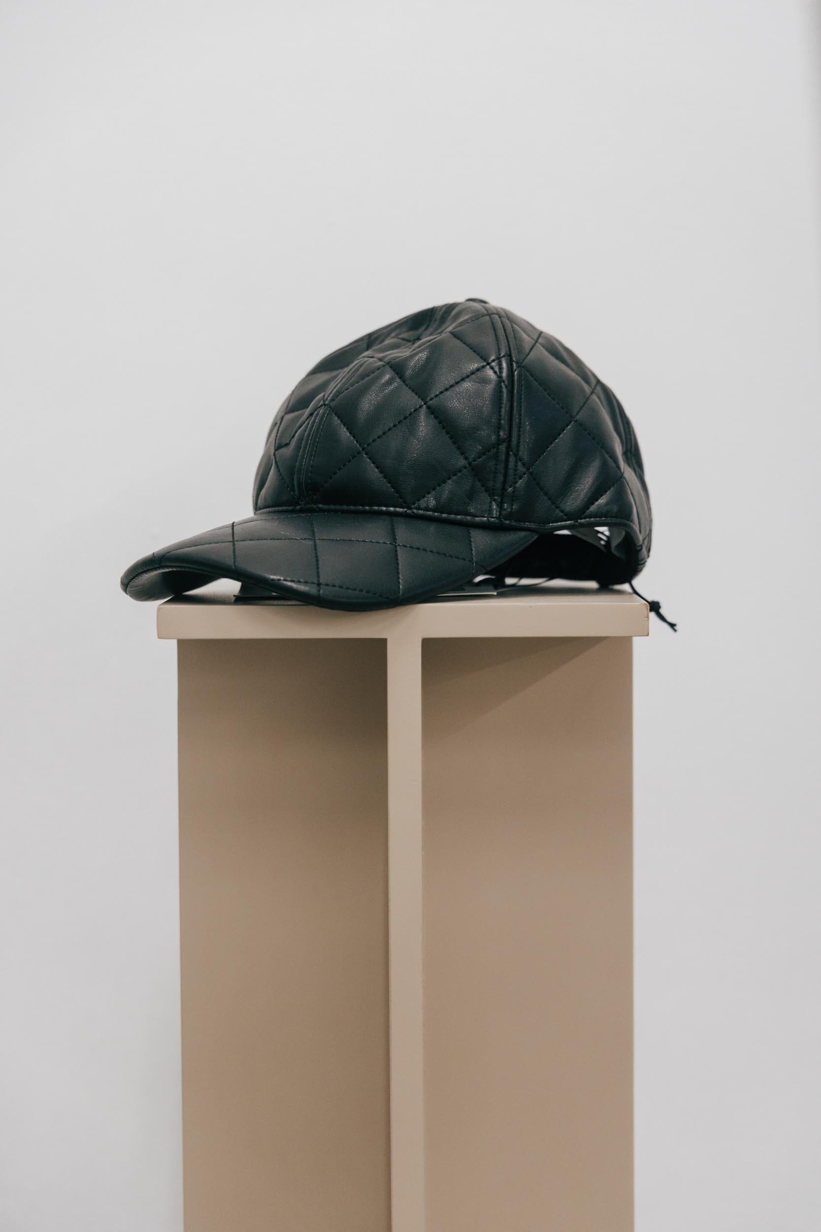 Cia faux leather grainy baseball hat - Stand Studio - Women | Luisaviaroma