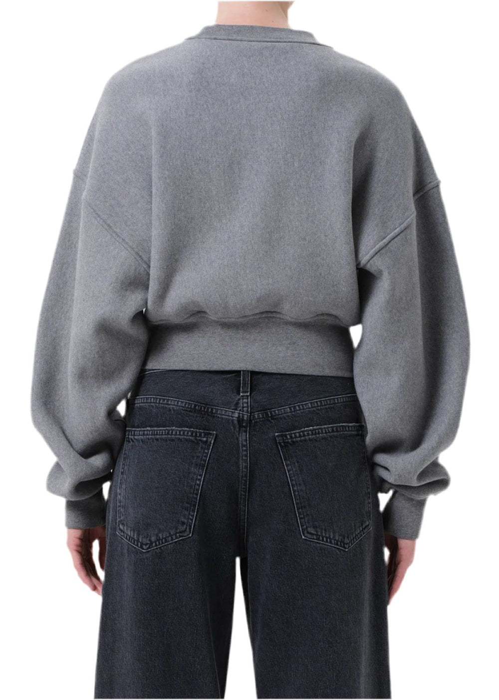 KIT SWEATSHIRT IN GREY SWEATSHIRT AGOLDE 