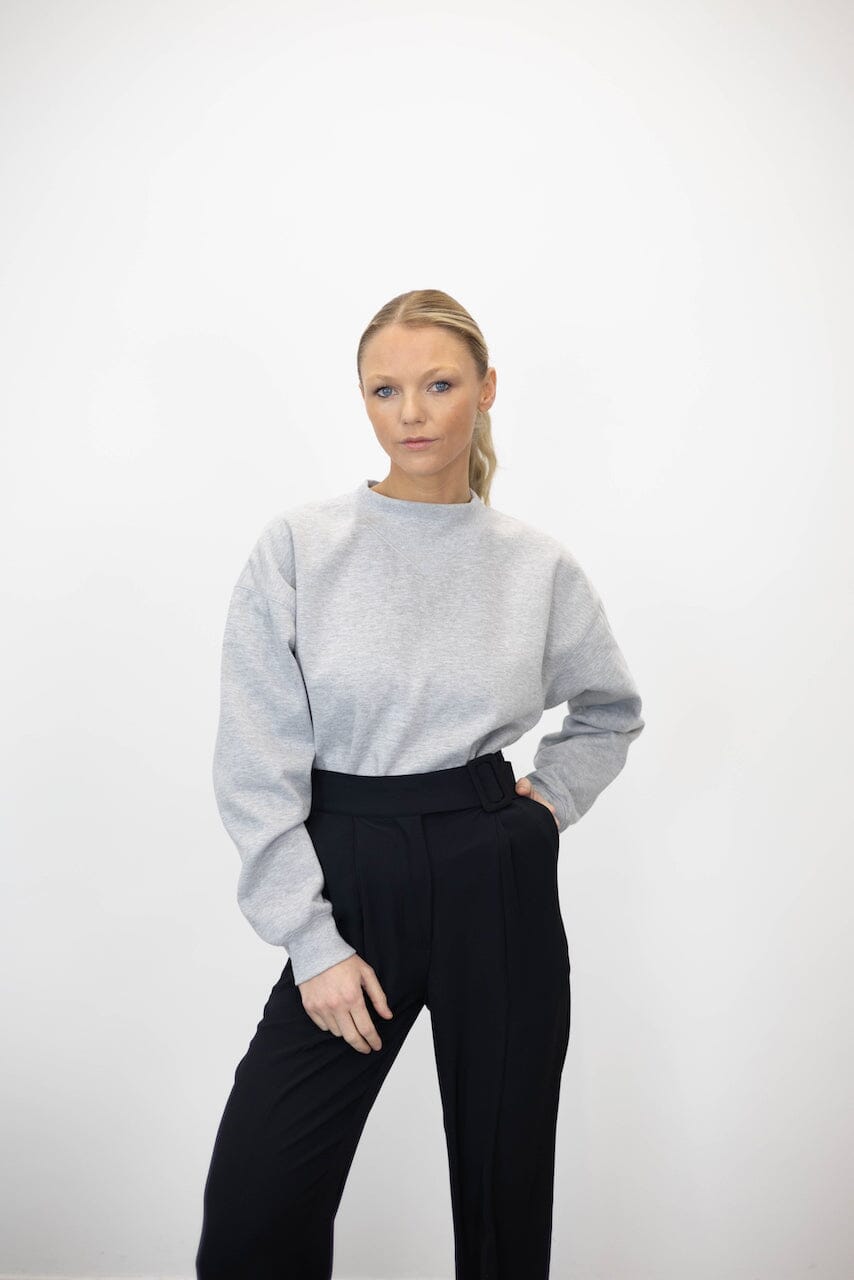 COLLIN SMOCKED COLLAR SWEATSHIRT SWEATSHIRT KURE 