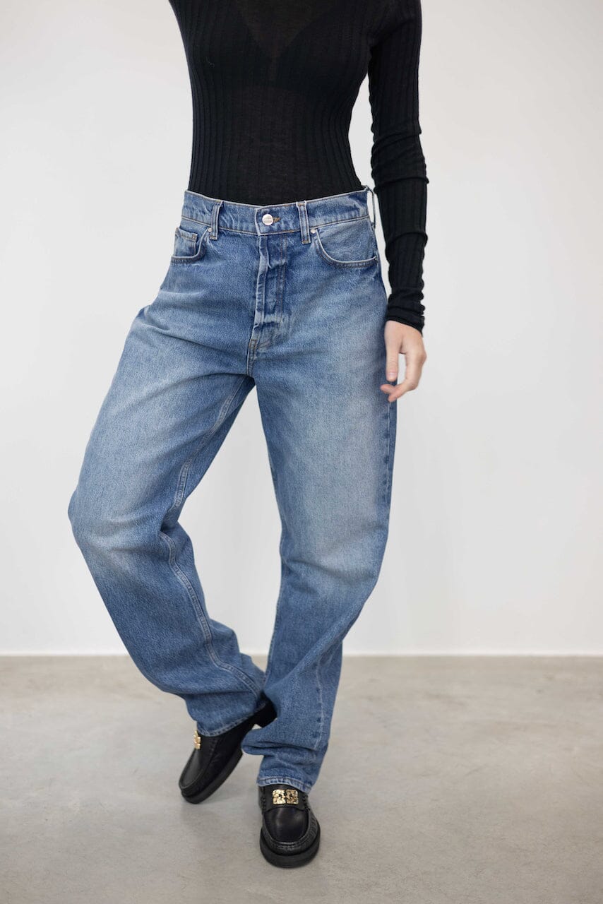 BODHI HIGH WAIST TAPERED JEANS JEANS ANINE BING 