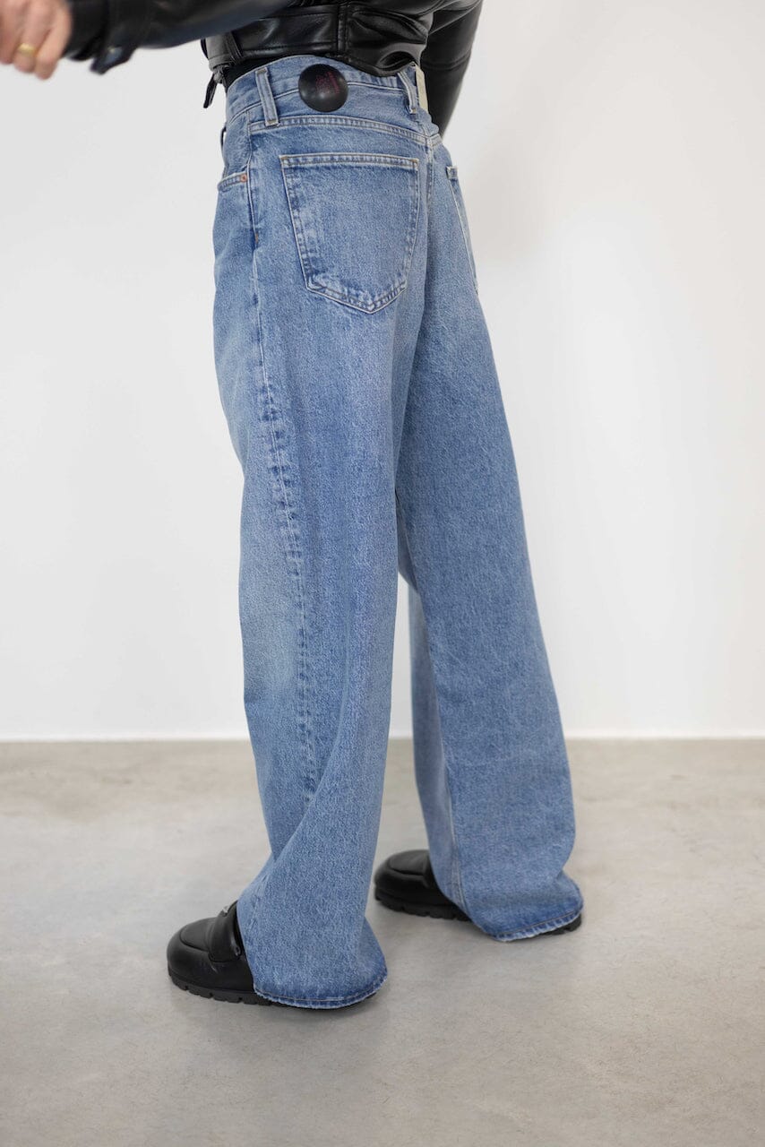 LOW RISE BAGGY JEANS IN LIBERTINE JEANS AGOLDE 