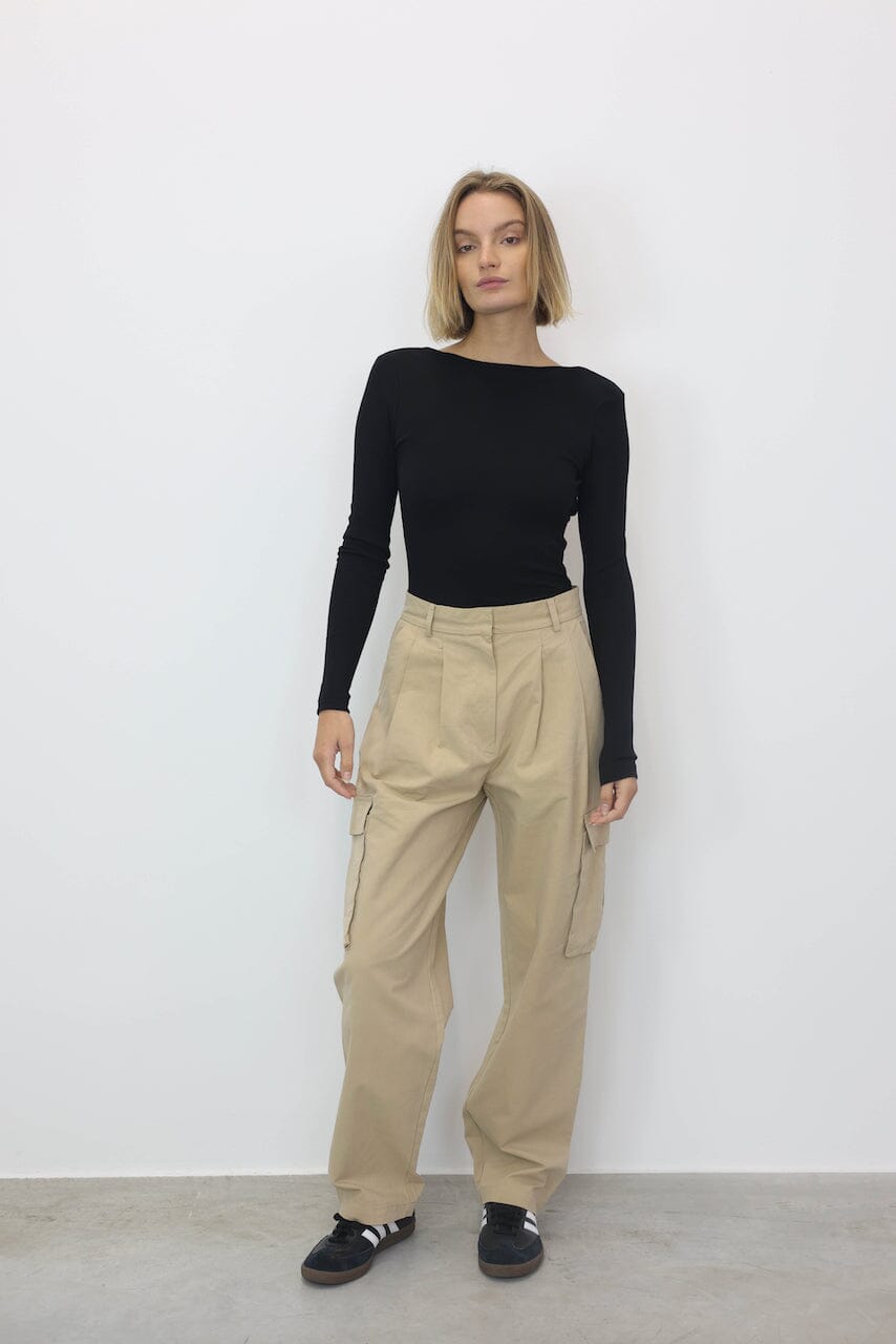 CLEMENCE STRAIGHT CARGO PANTS PANTS ONE&OTHER 