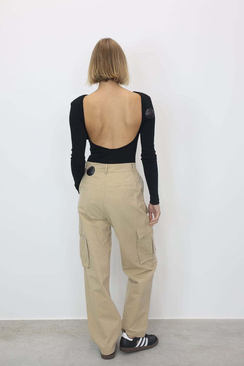 CLEMENCE STRAIGHT CARGO PANTS PANTS ONE&OTHER 