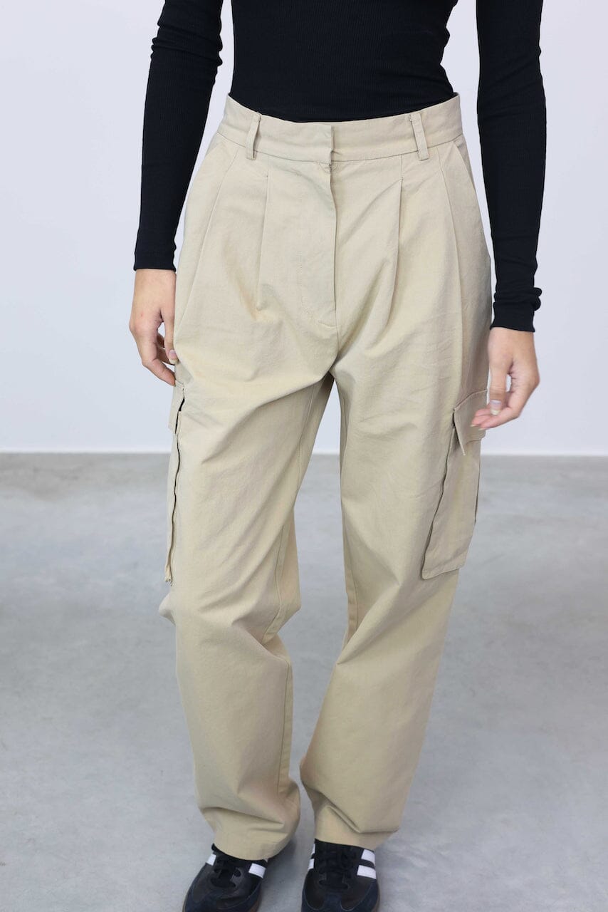 CLEMENCE STRAIGHT CARGO PANTS PANTS ONE&OTHER 