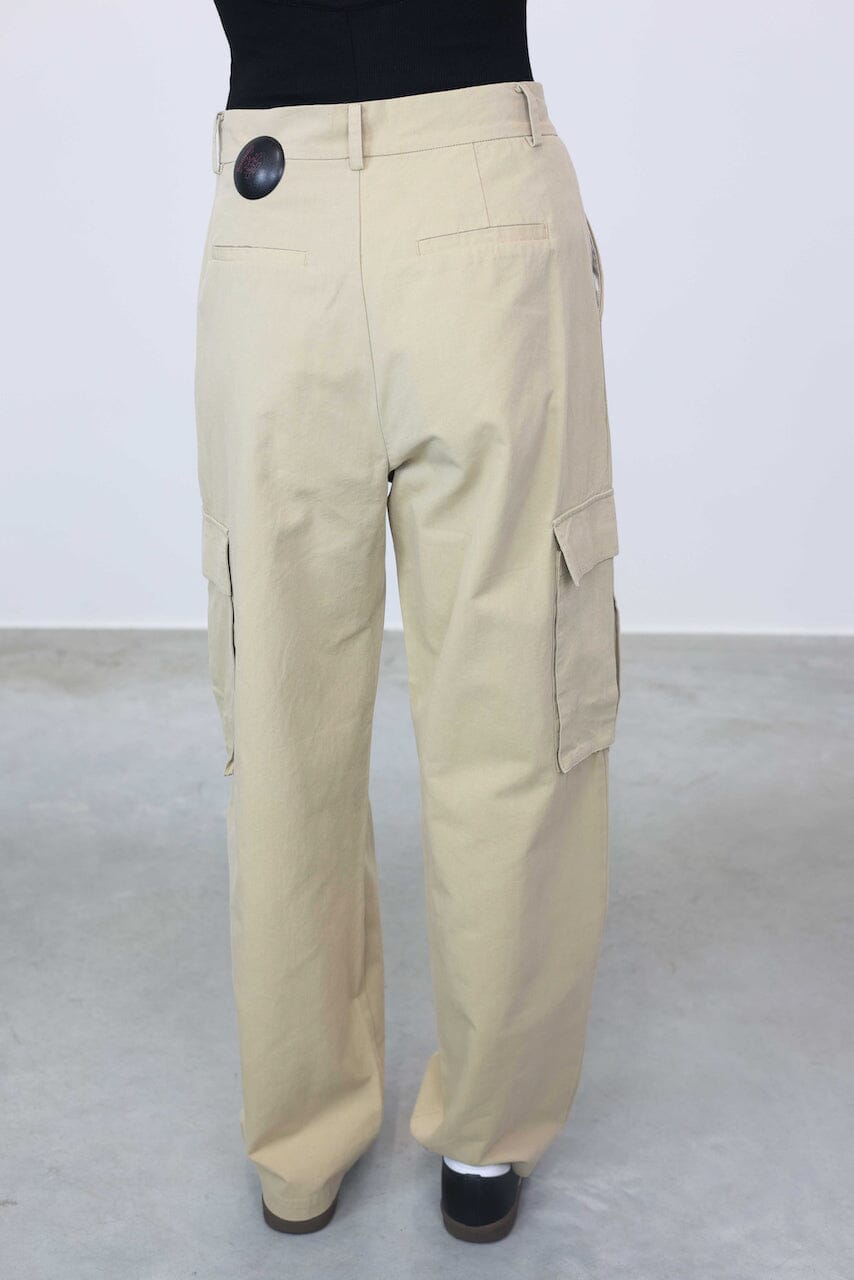 CLEMENCE STRAIGHT CARGO PANTS PANTS ONE&OTHER 