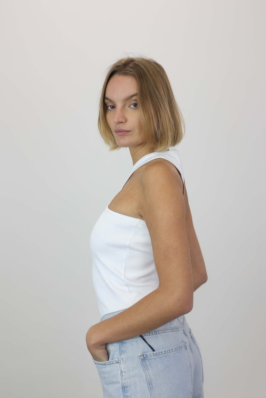 SHAPED TANK TOP W TOP ROHE 