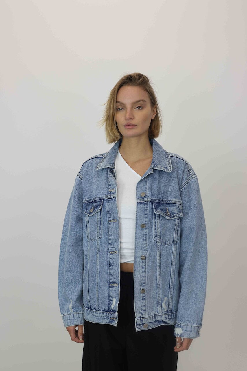 RORY OVERSIZED DENIM JACKET Jacket ANINE BING 