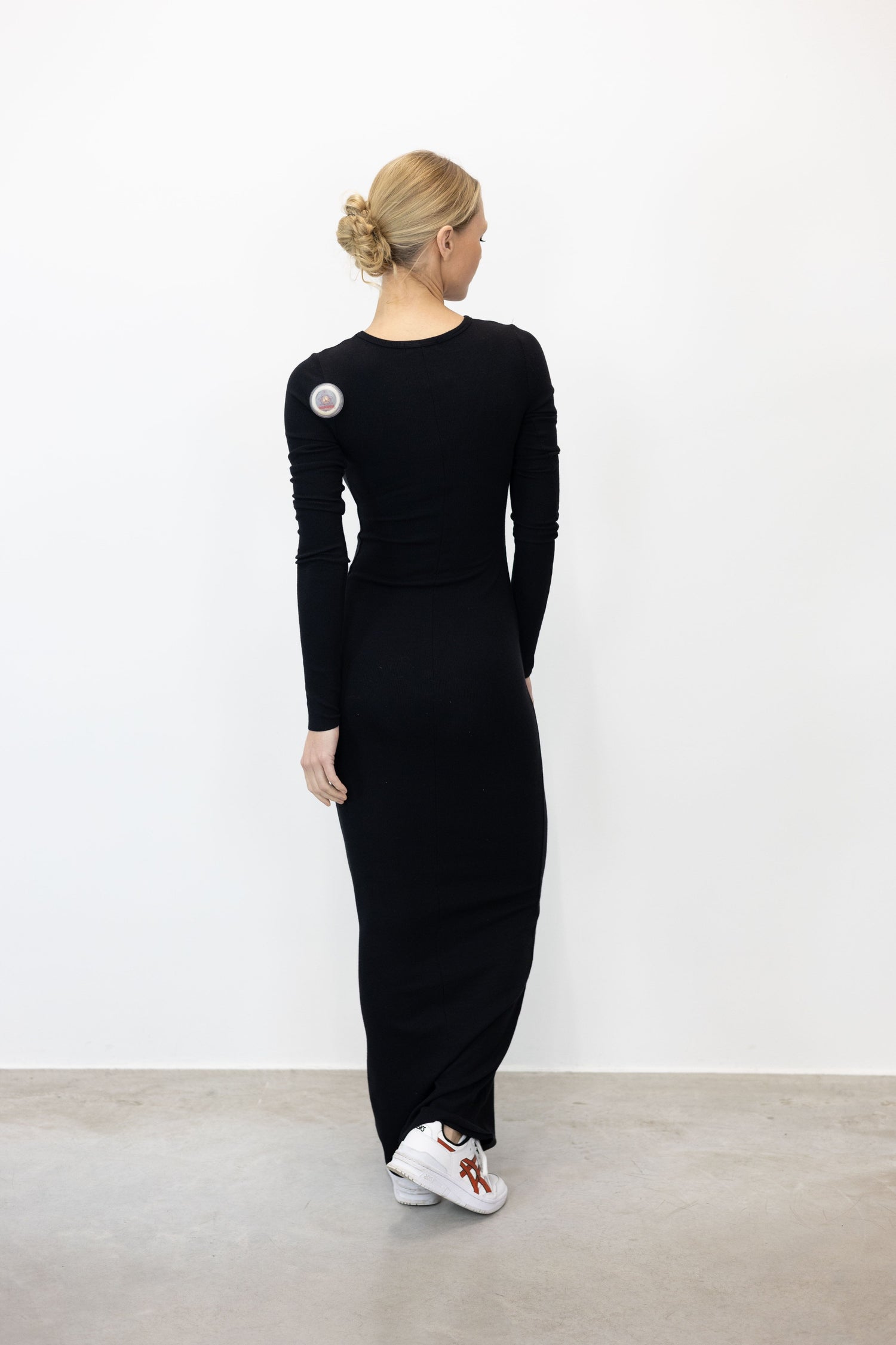 LONG SLEEVE CREWNECK MAXI DRESS DRESS ETERNE 