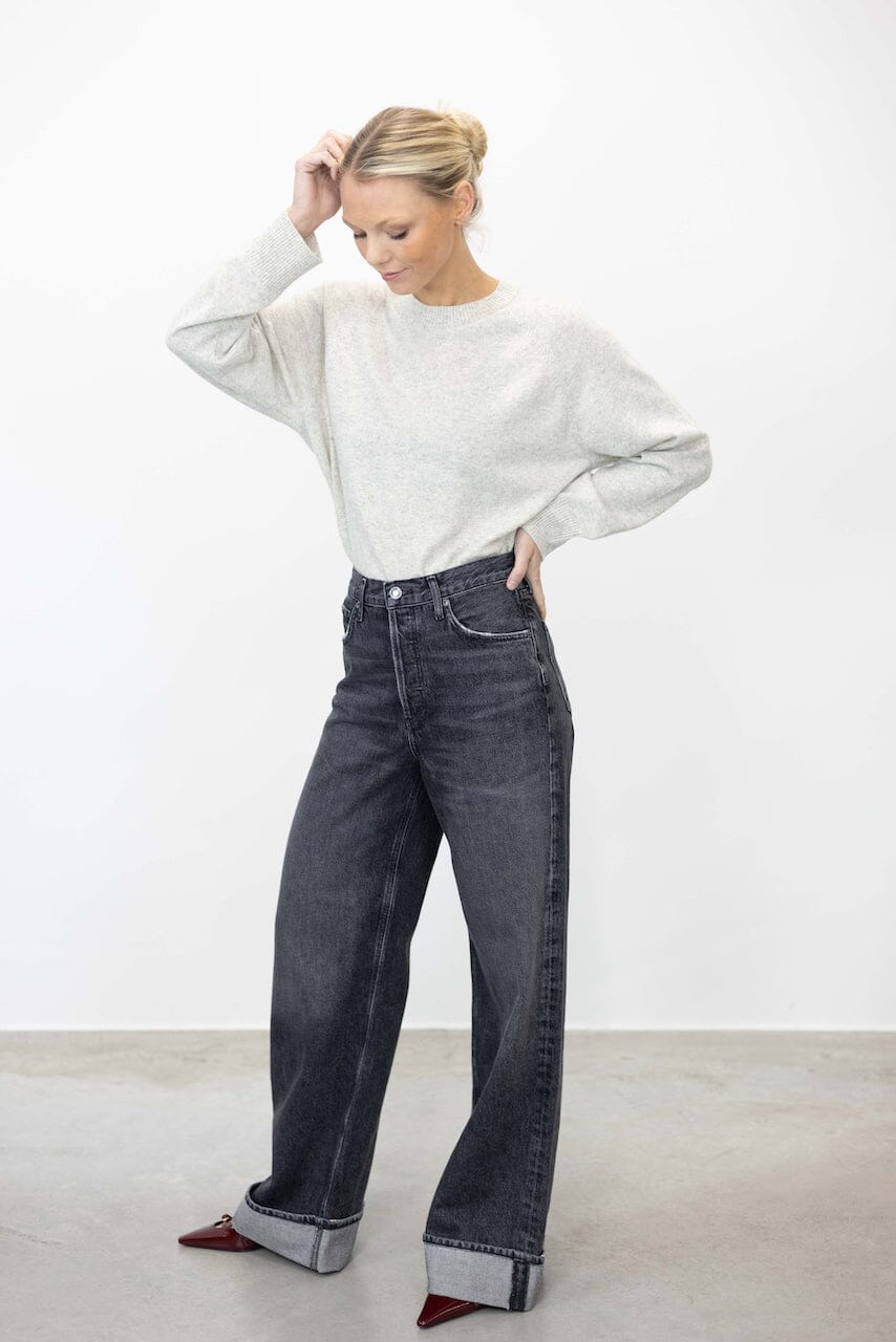 DAME HIGH RISE WIDE LEG JEANS JEANS AGOLDE 