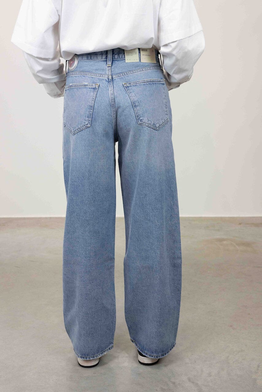 LOW RISE BAGGY JEANS IN LIBERTINE JEANS AGOLDE 