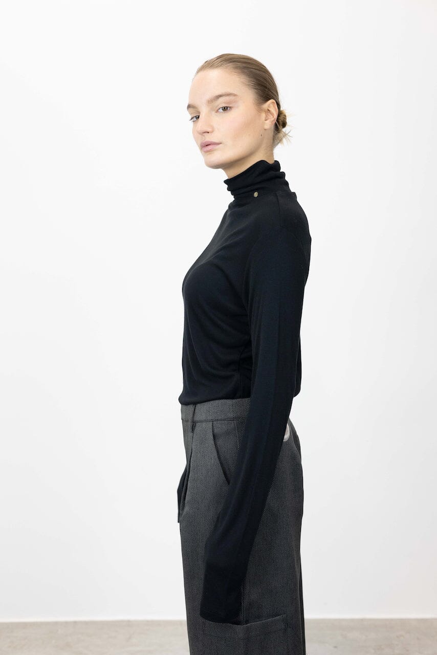 LIA CASHMERE BLED TURTLENECK TOP ANINE BING 