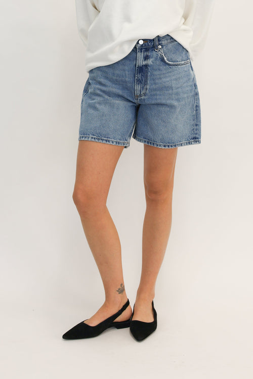 HEATH SHORT IN SUMMER BLUES