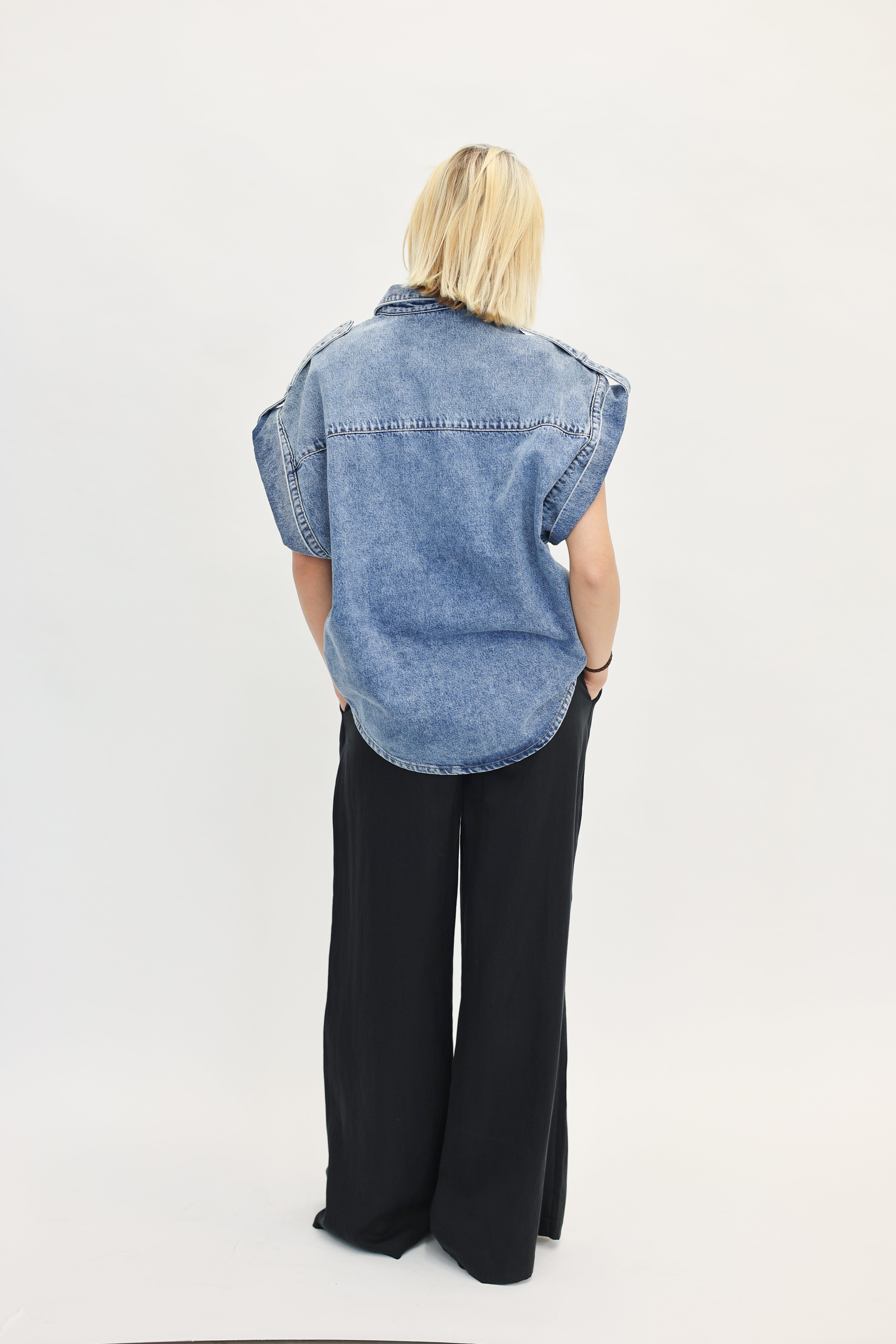 CLEVA PANTS IN BLACK PANTS ONE&OTHER 