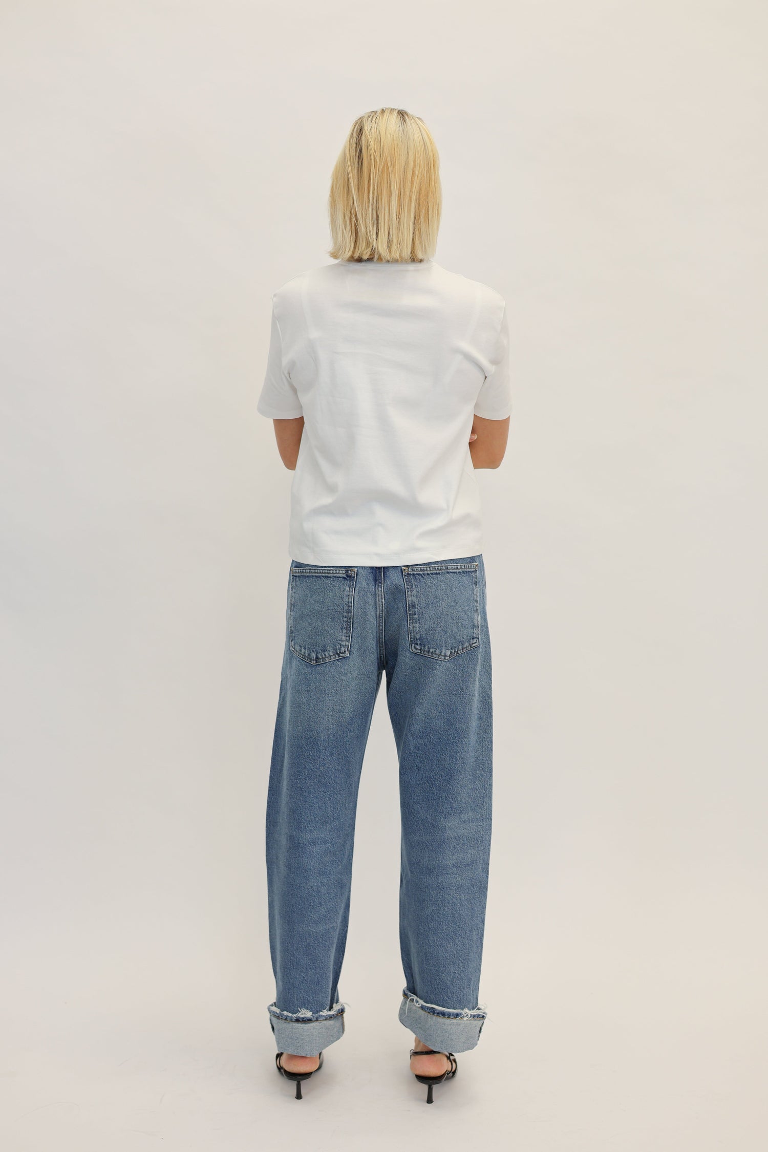 FRAN JEANS IN REIGN JEANS AGOLDE 