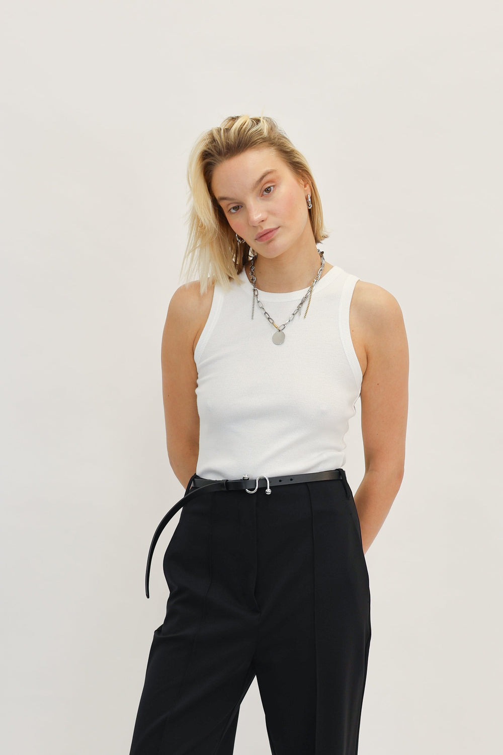 TANK TOP W’ PHILIPS A-SHIRT IN WHITE SHIRT CARHARTT 