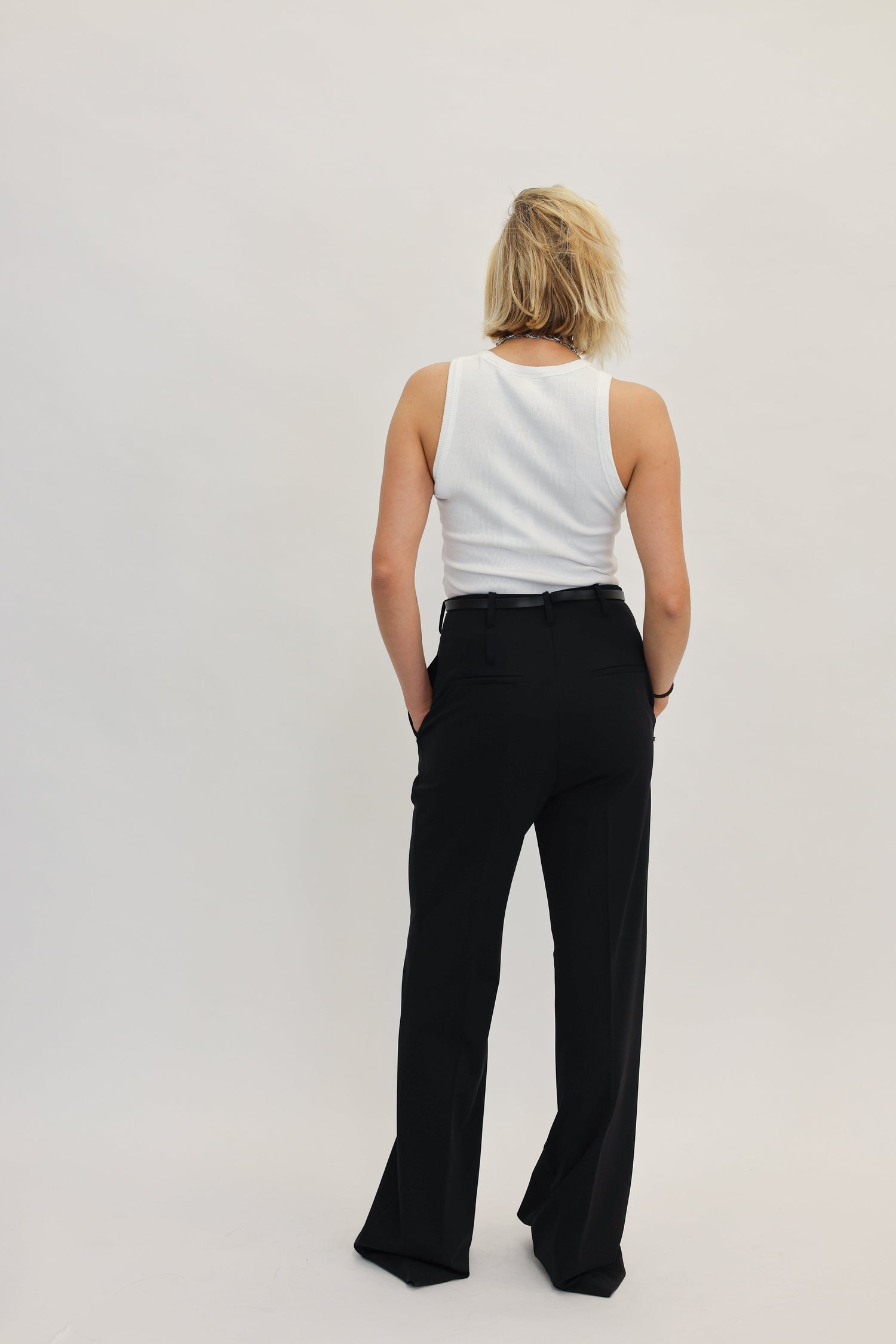 TEXAS PANTS IN BLACK PANTS MAX MARA 
