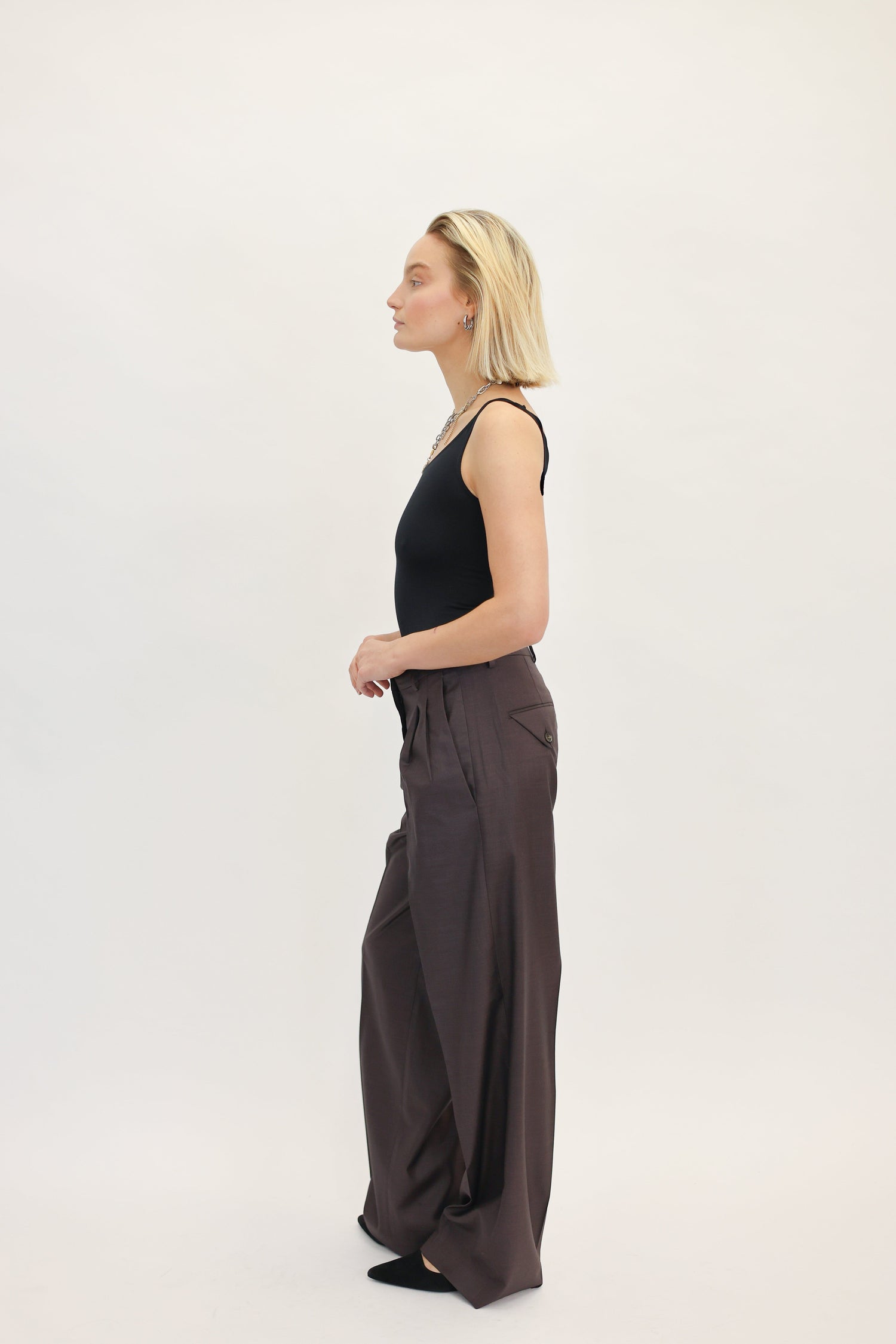 TRULY PANTS IN CHOCOLATE PANTS ONE&OTHER 