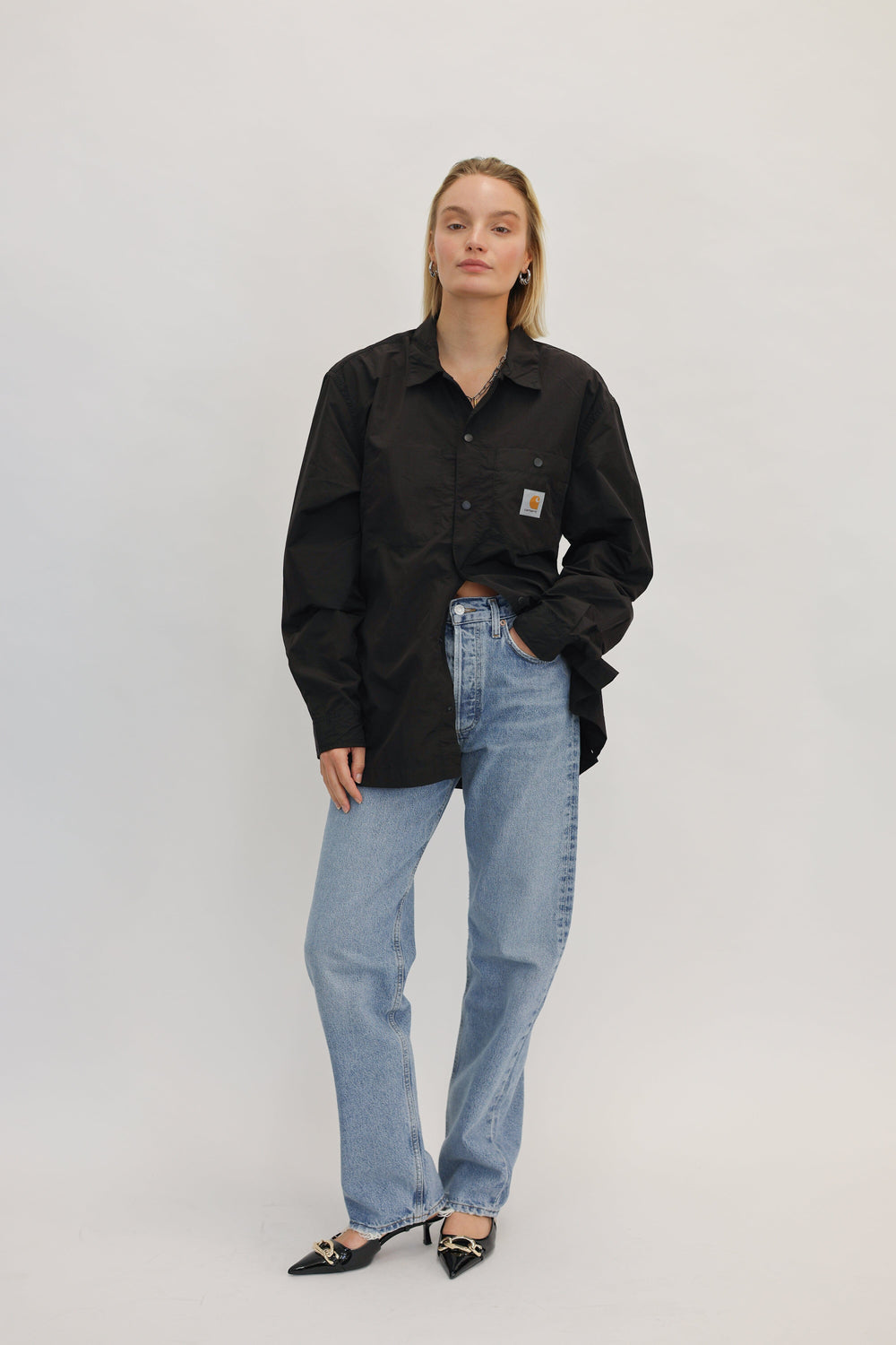 CANBY SHIRT IN BLACK SHIRT CARHARTT 