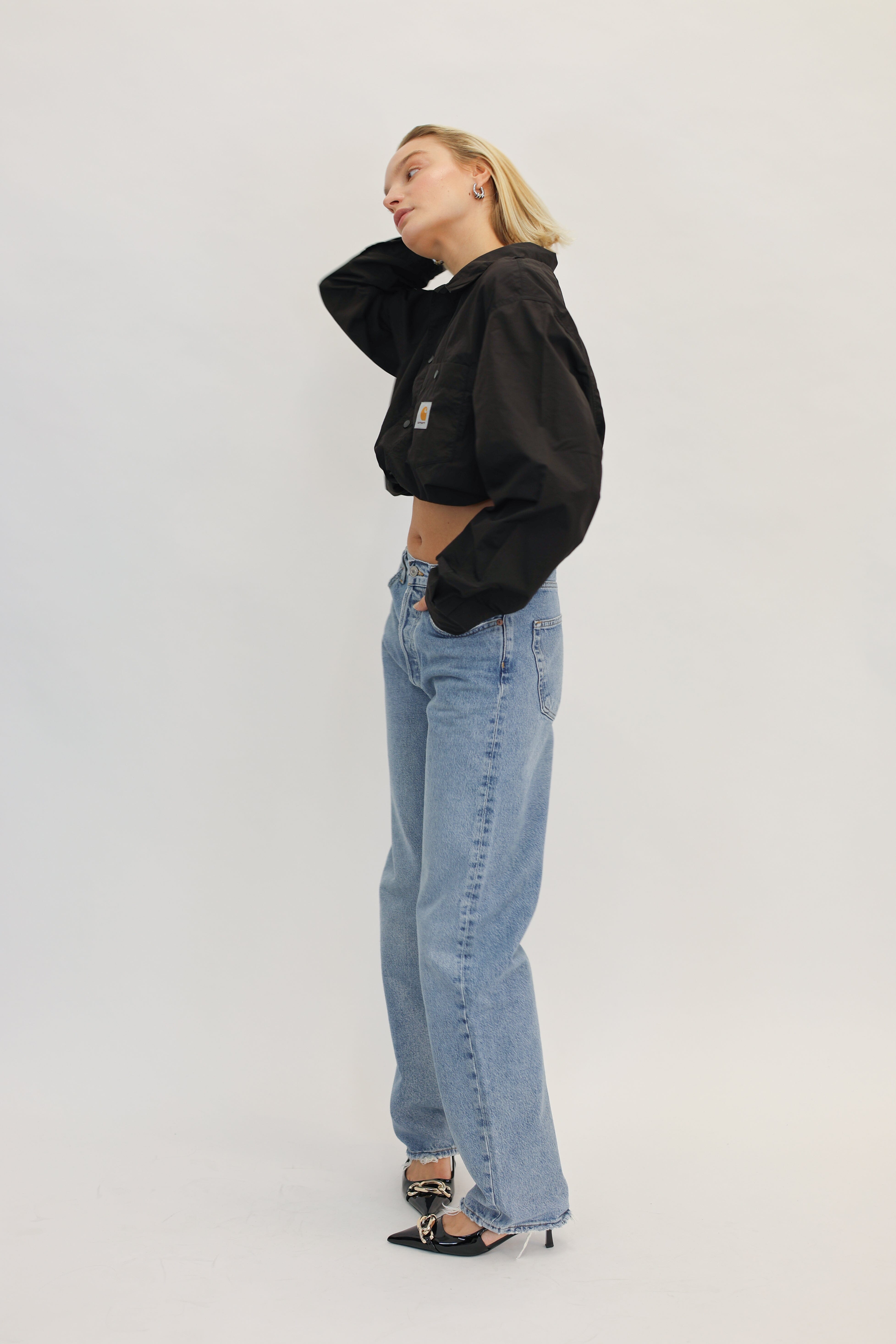 KELLY STRAIGHT JEANS IN HARMONIC JEANS AGOLDE 
