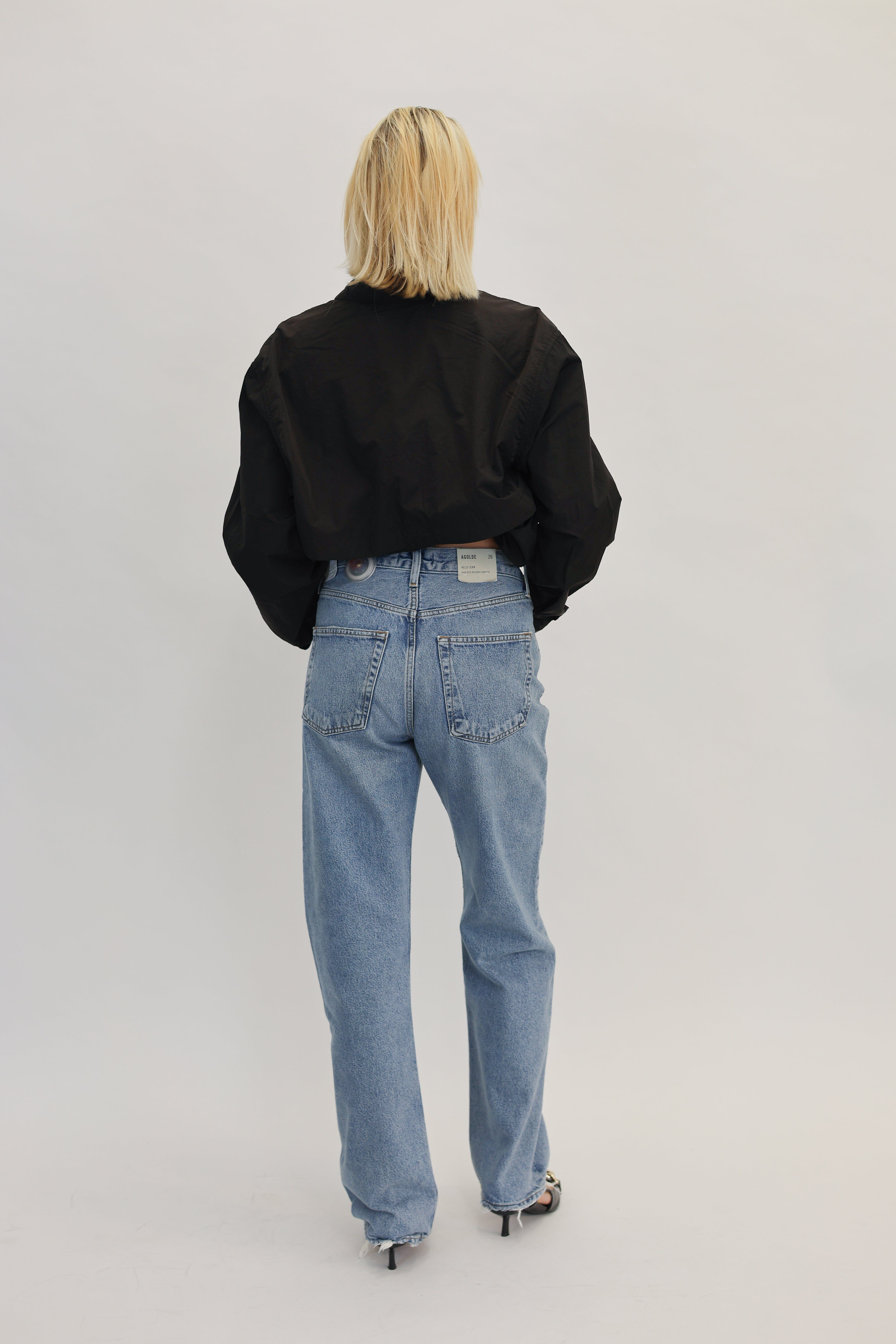 KELLY STRAIGHT JEANS IN HARMONIC JEANS AGOLDE 