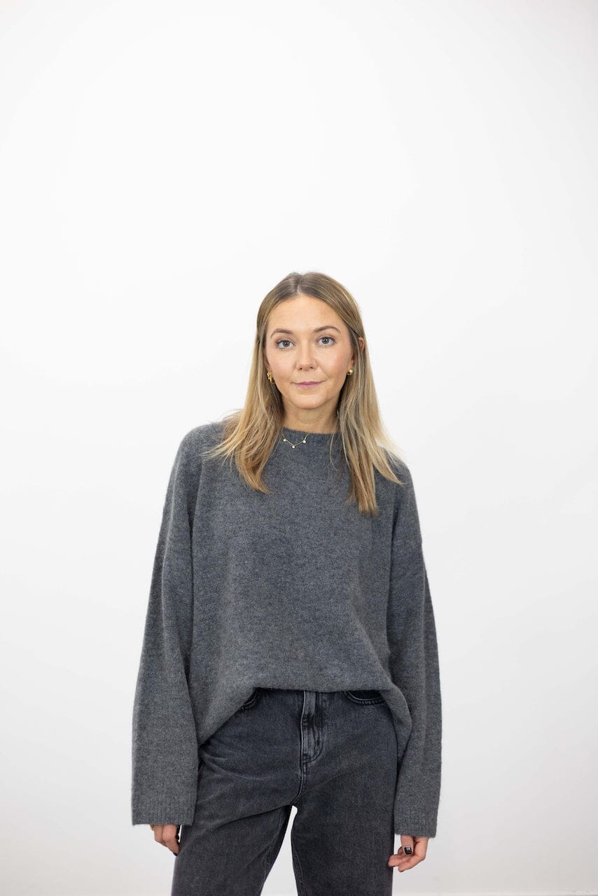 BIRTE APLACA WOOL SWEATER WITH WIDE SLEEVES KNIT ONE & OTHER 