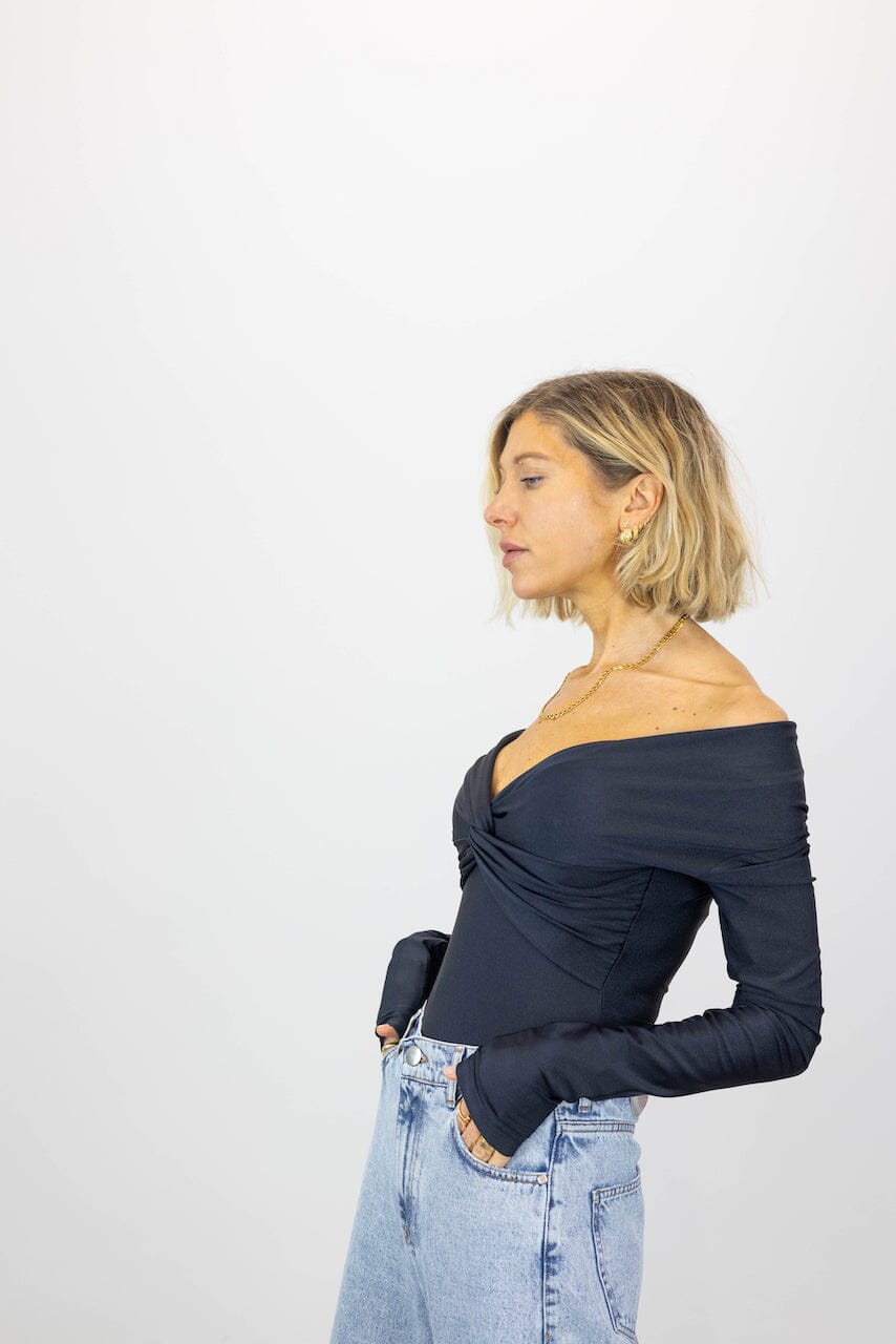 KENDALL OFF-SHOULDER BODYSUIT BODYSUIT THE ANDAMANE 