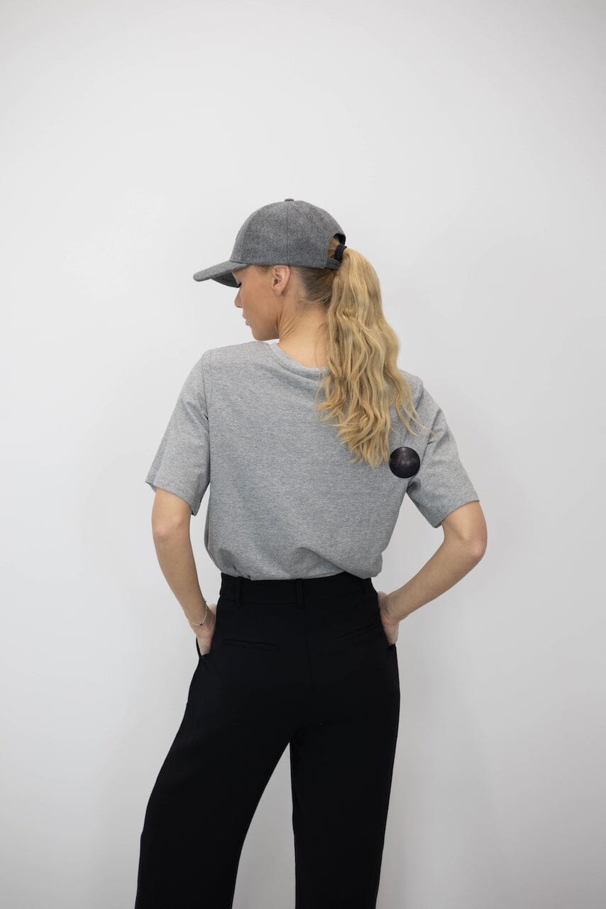 ELI BASIC PADDED T-SHIRT GREY TSHIRT KURE 