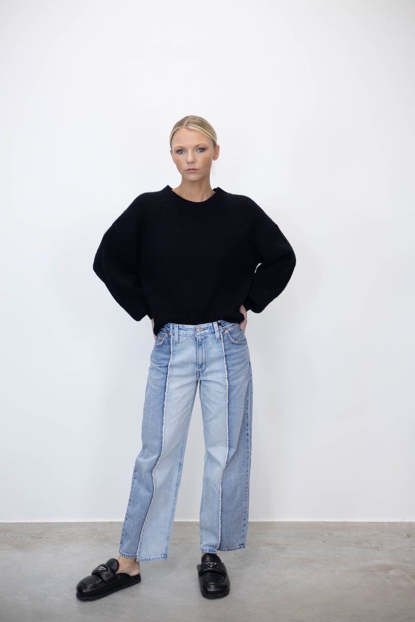 BLAIRE RELAXED FIT WOOL SWEATER SWEATER WON HUNDRED 