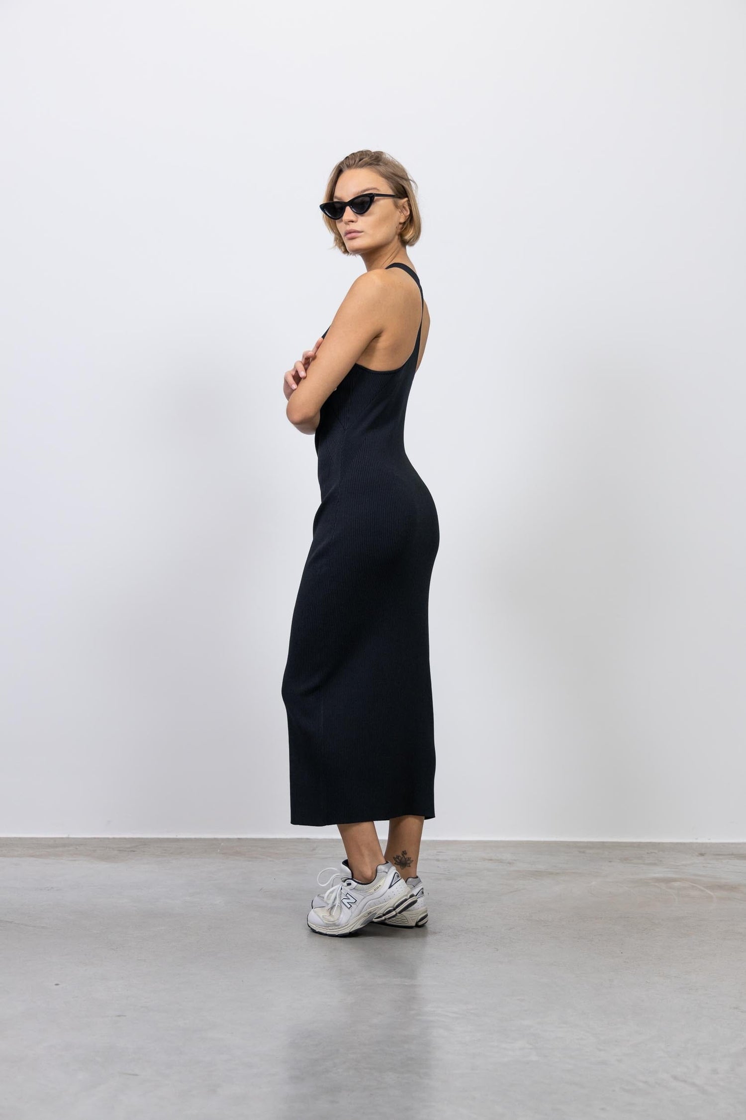 ASHER STRETCH KNIT MAXI DRESS DRESS RAG&BONE 