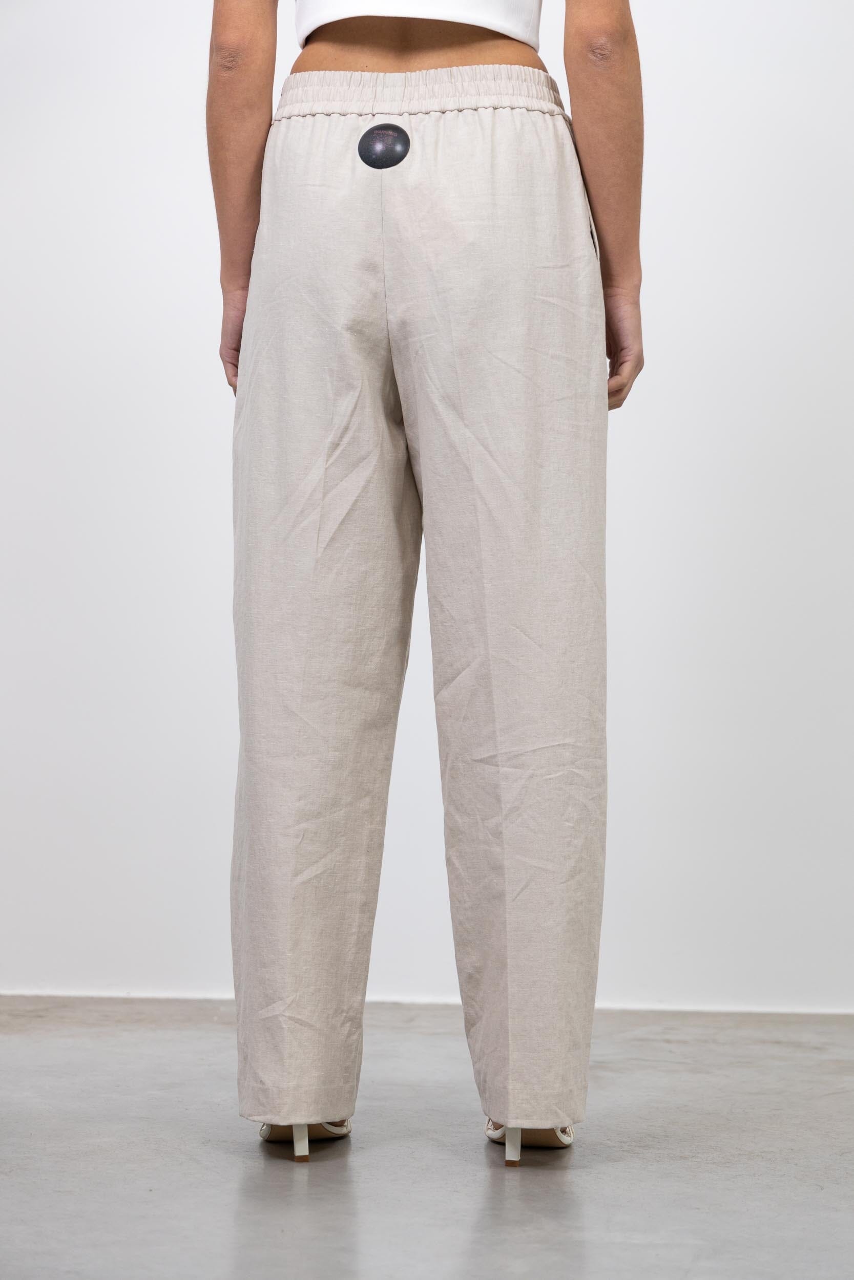 JULIA WIDE LEG LINEN PANTS PANTS SAMSOE SAMSOE 