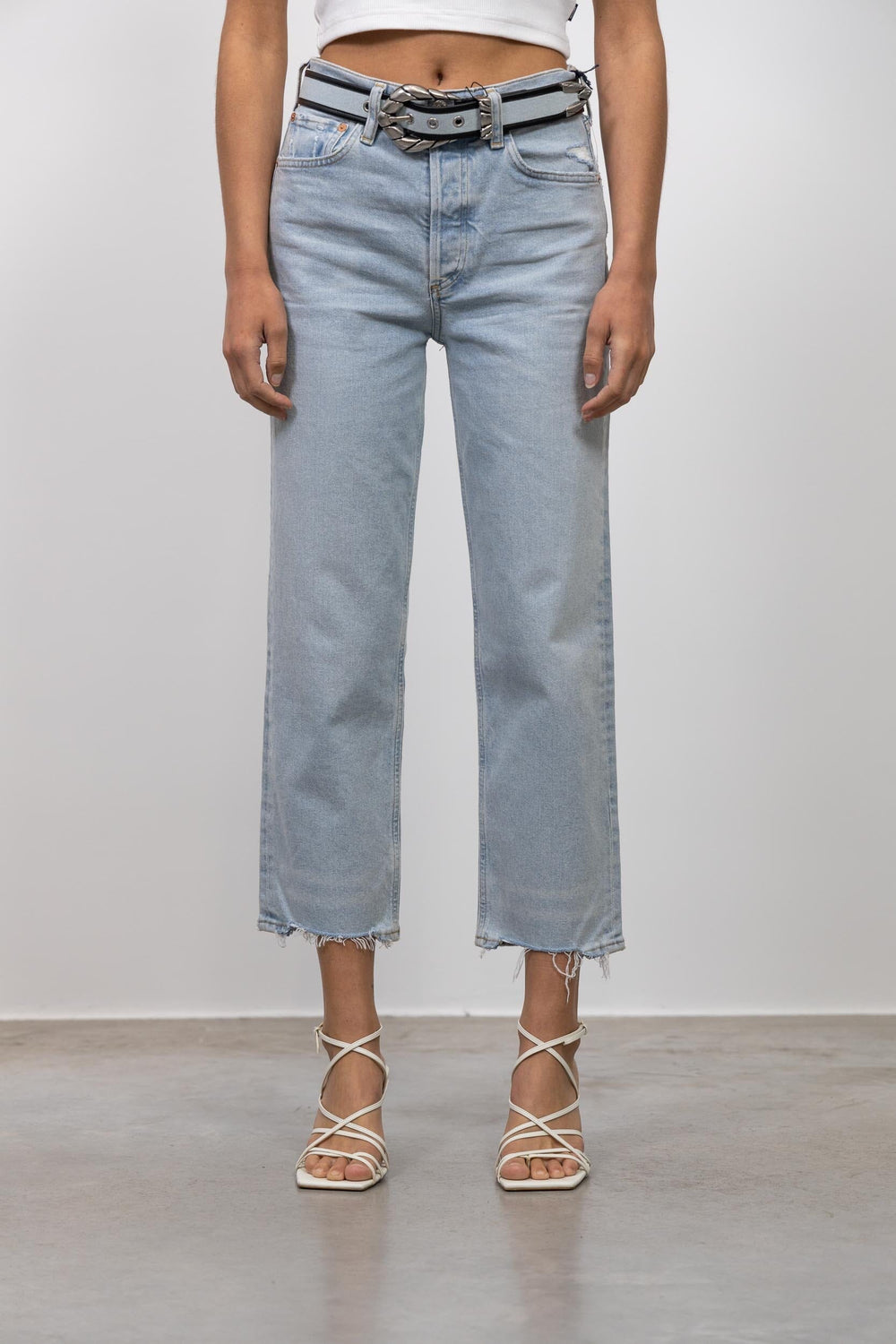FLORENCE STRAIGHT LEG JEANS IN SUNBLEACH JEANS CITIZENS OF HUMANITY 