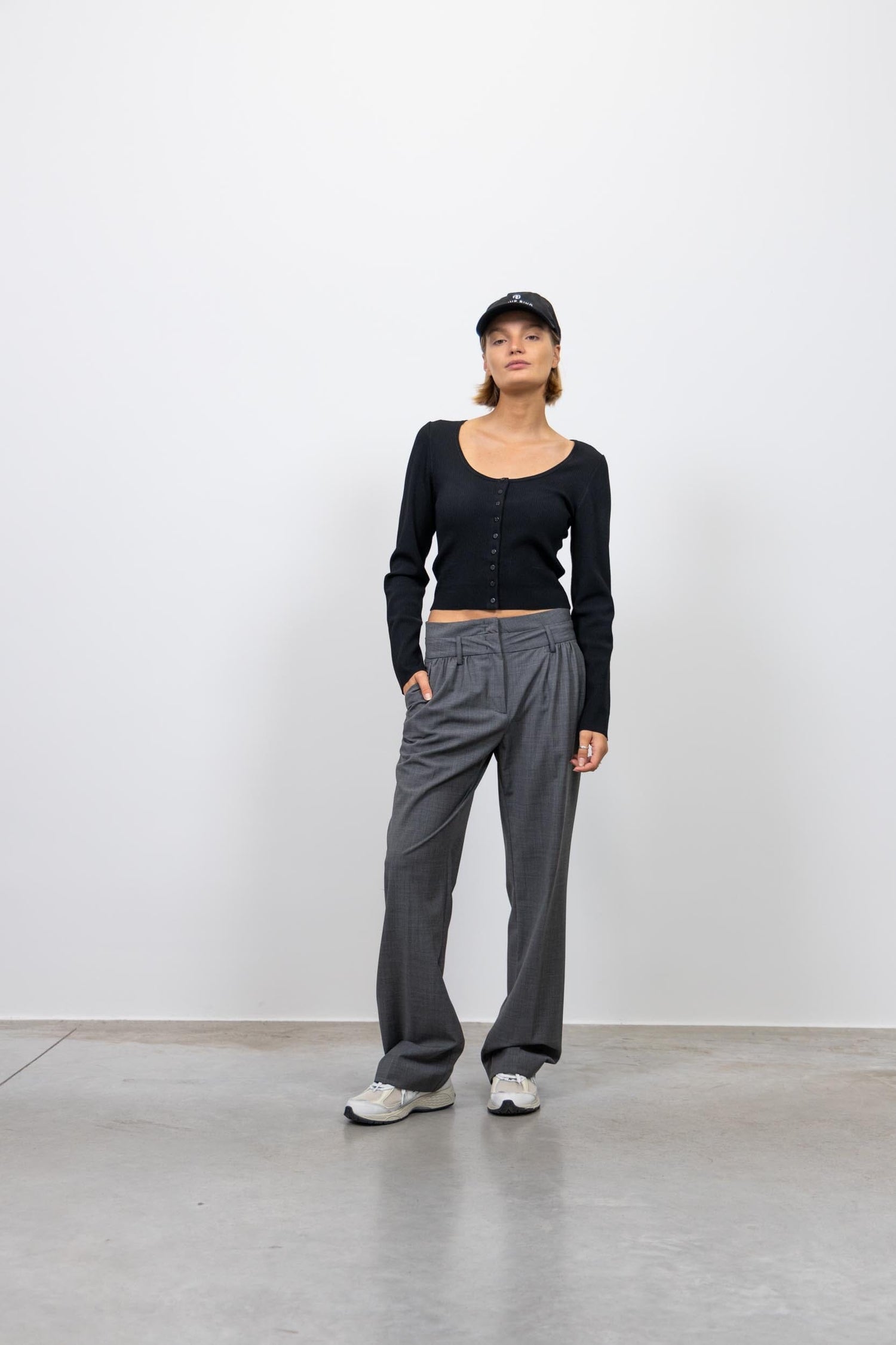 PISA WAISTBAND DETAIL STRAIGHT PANTS PANTS THE GARMENT 