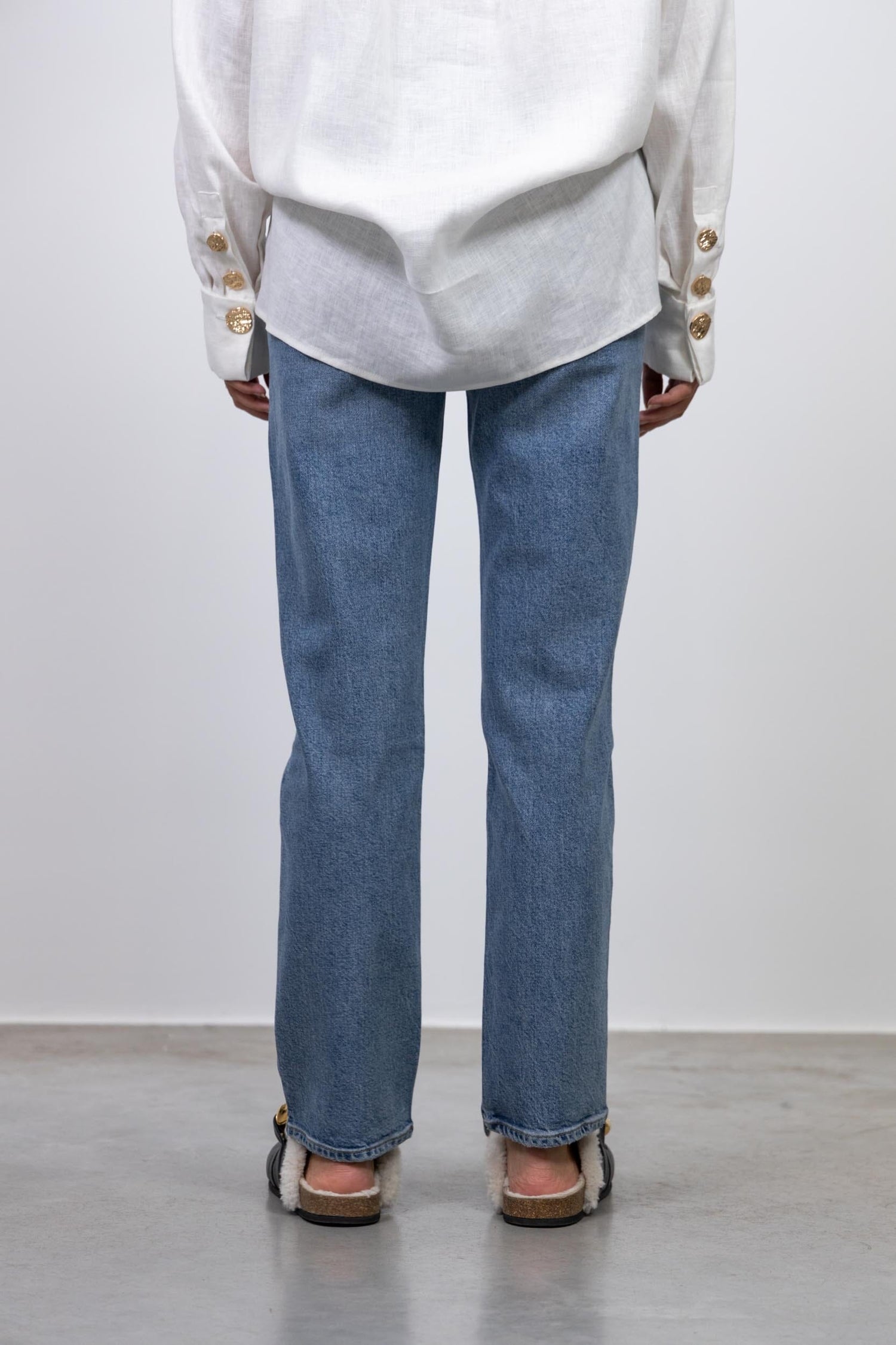 HIGH RISE STOVEPIPE JEANS JEANS AGOLDE 