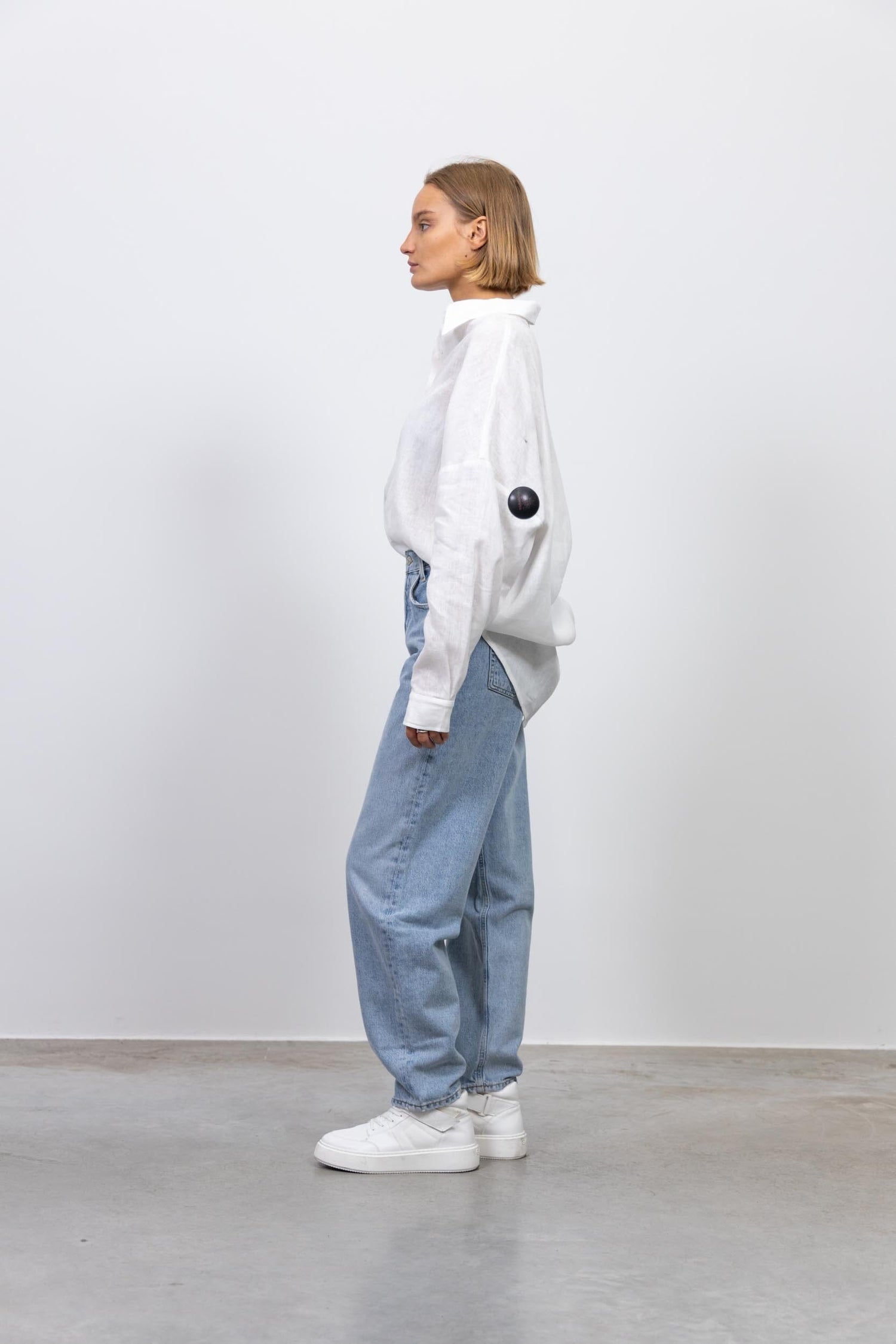 Zara Gray High Waisted Z1975 Baggy Paperbag Jeans | High waisted pants  outfit, Chic outfits, Outfits