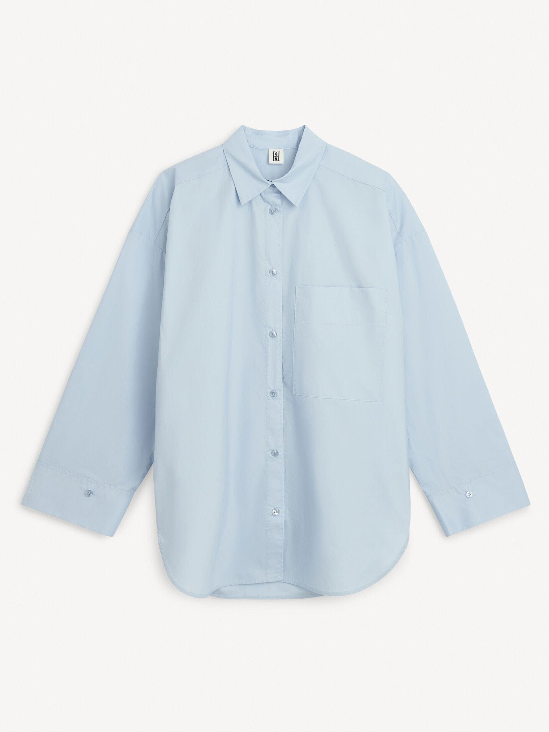 DERRIS SHIRT IN PERIWINKLE BLUE SHIRT BY MALENE BIRGER 