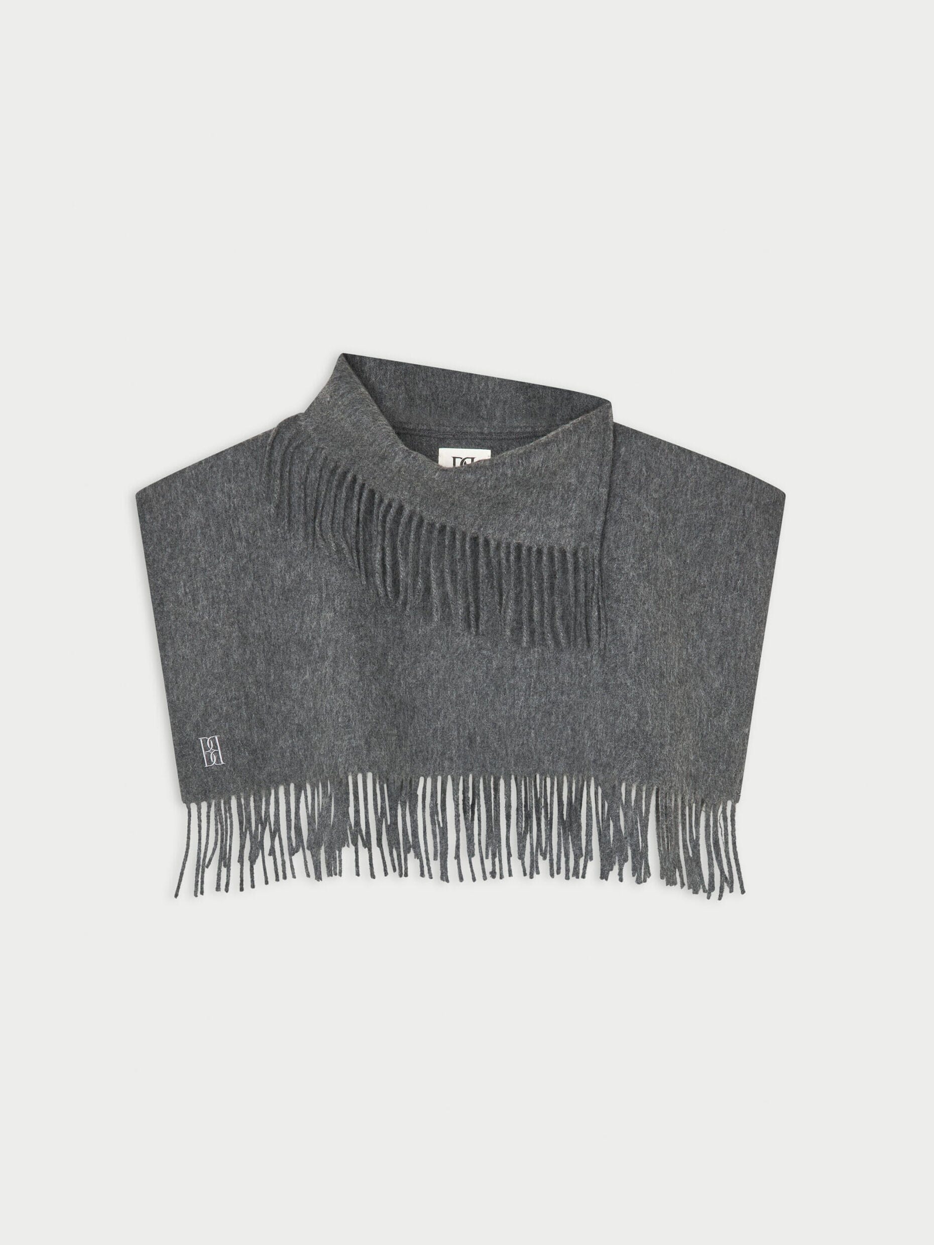 TURTLA SCARF IN GREY SCARF BY MALENE BIRGER 